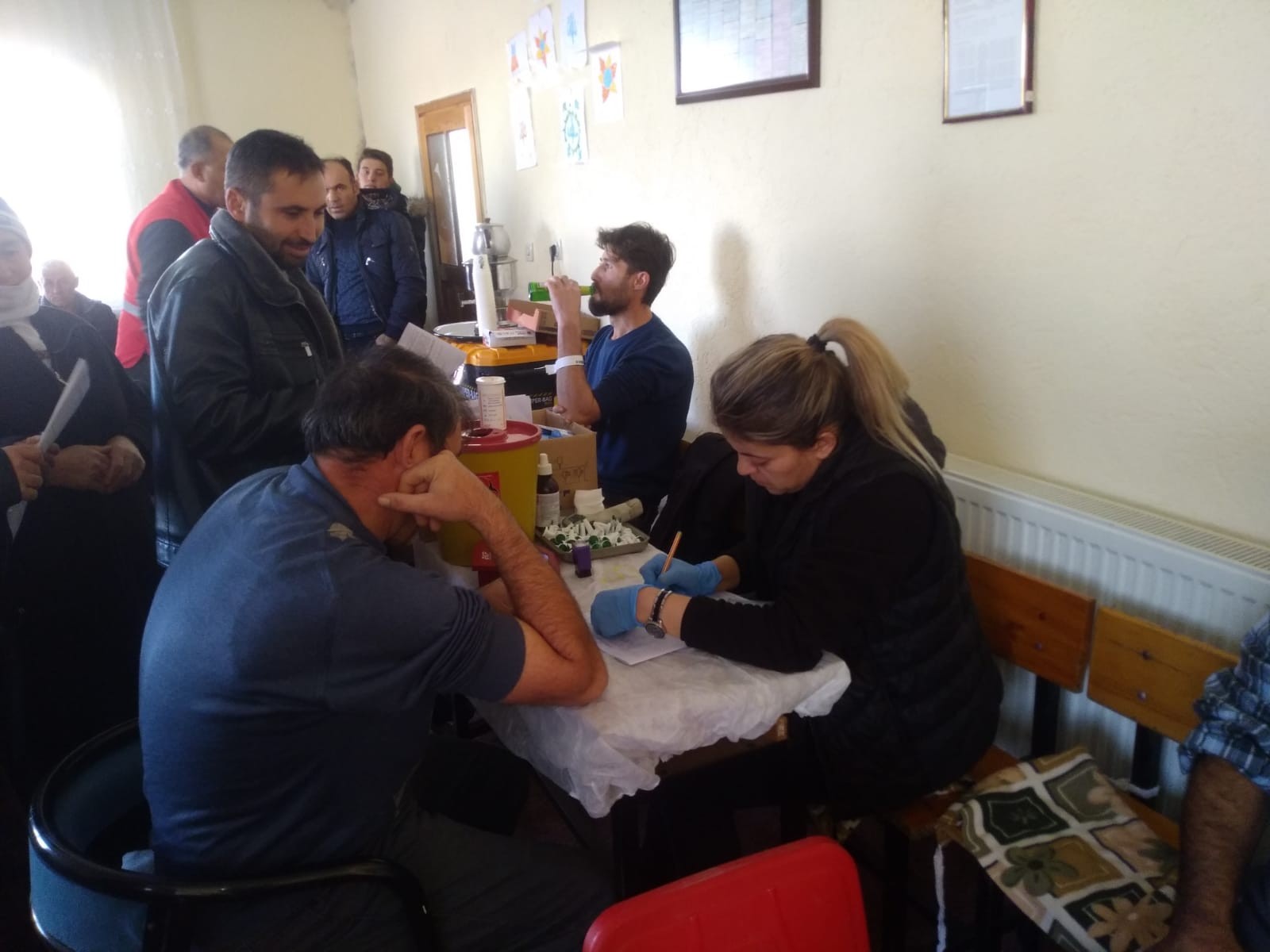 Ayvazhacı mahallesinde 6 ünite kan bağışı yapıldı