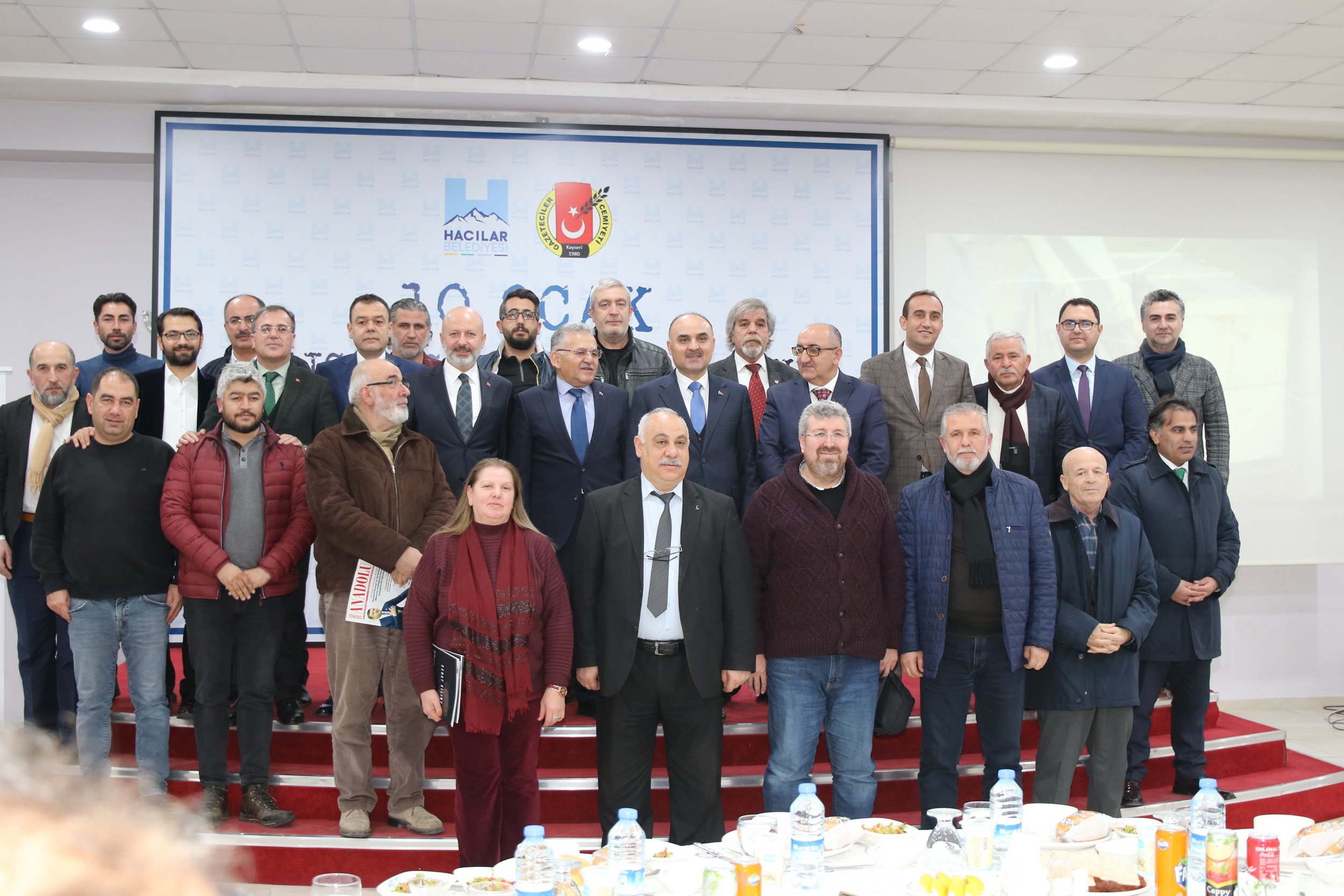 Gazeteciler Hacılar’da buluştu