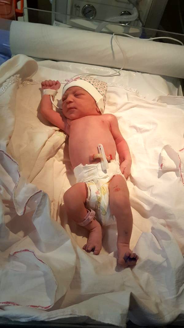 Kayseri’de yeni yılın ilk bebeği ‘Sıla’ oldu