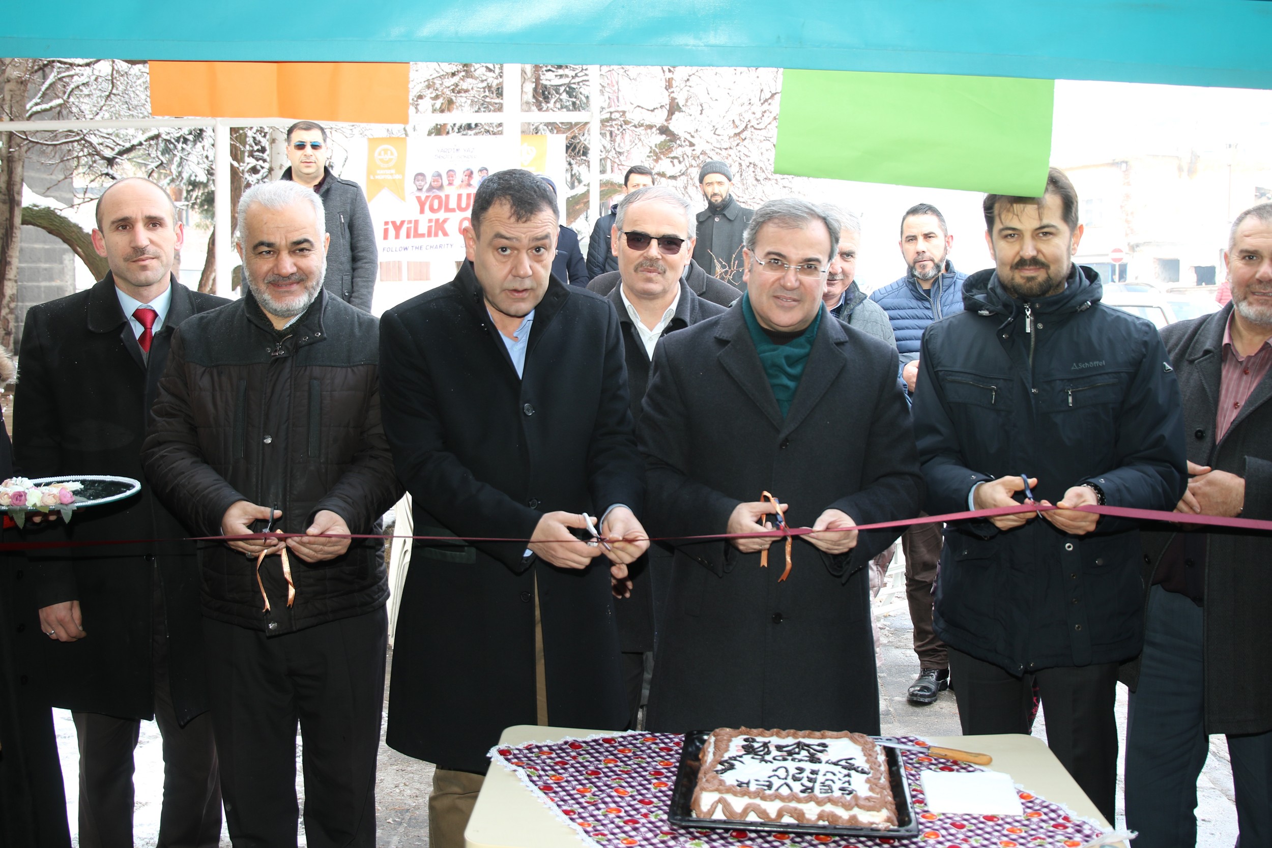 Hacılar’da ‘Yolun iyilik olsun’ kampanyasına destek