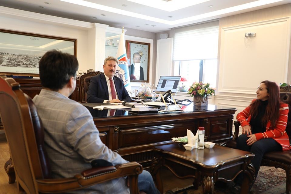 Başkan Palancıoğlu Alzheimer Derneği’ni misafir etti