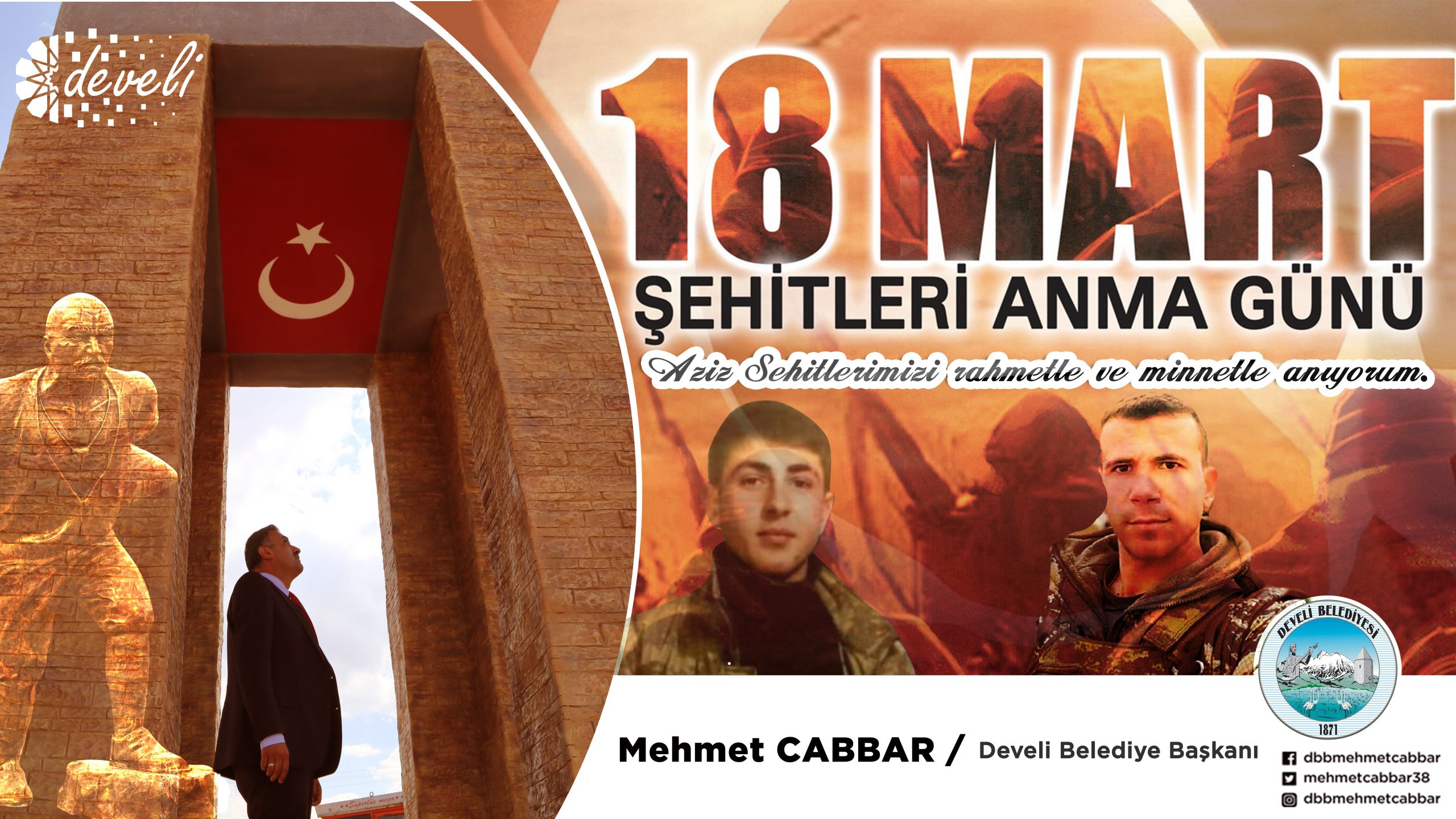 Başkan Cabbar: “Çanakkale’de savaşanların torunları bugün ülkemizi hala koruyor”