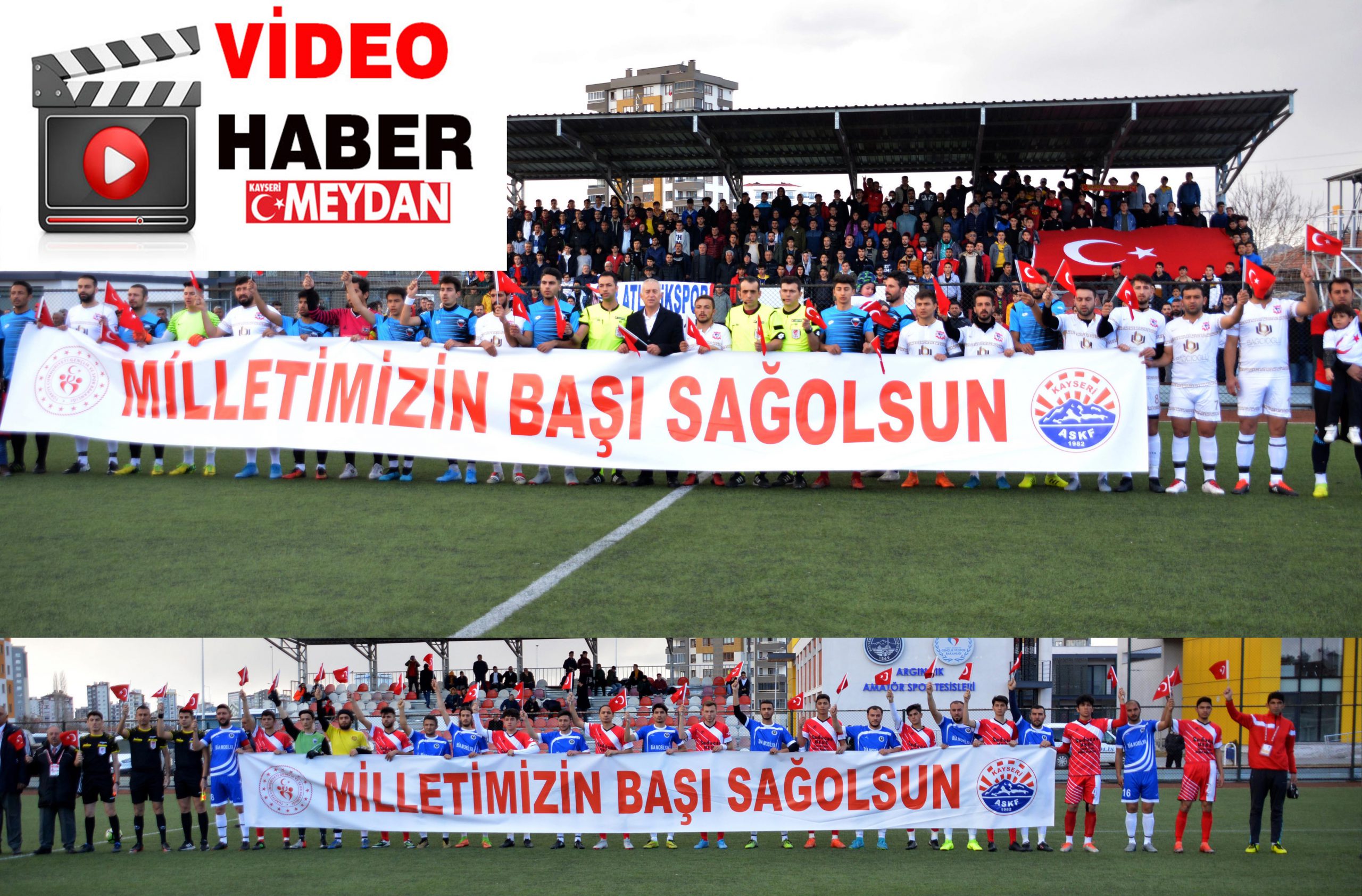 ŞEHİTLER AMATÖR MAÇLARDA DA UNUTULMADI