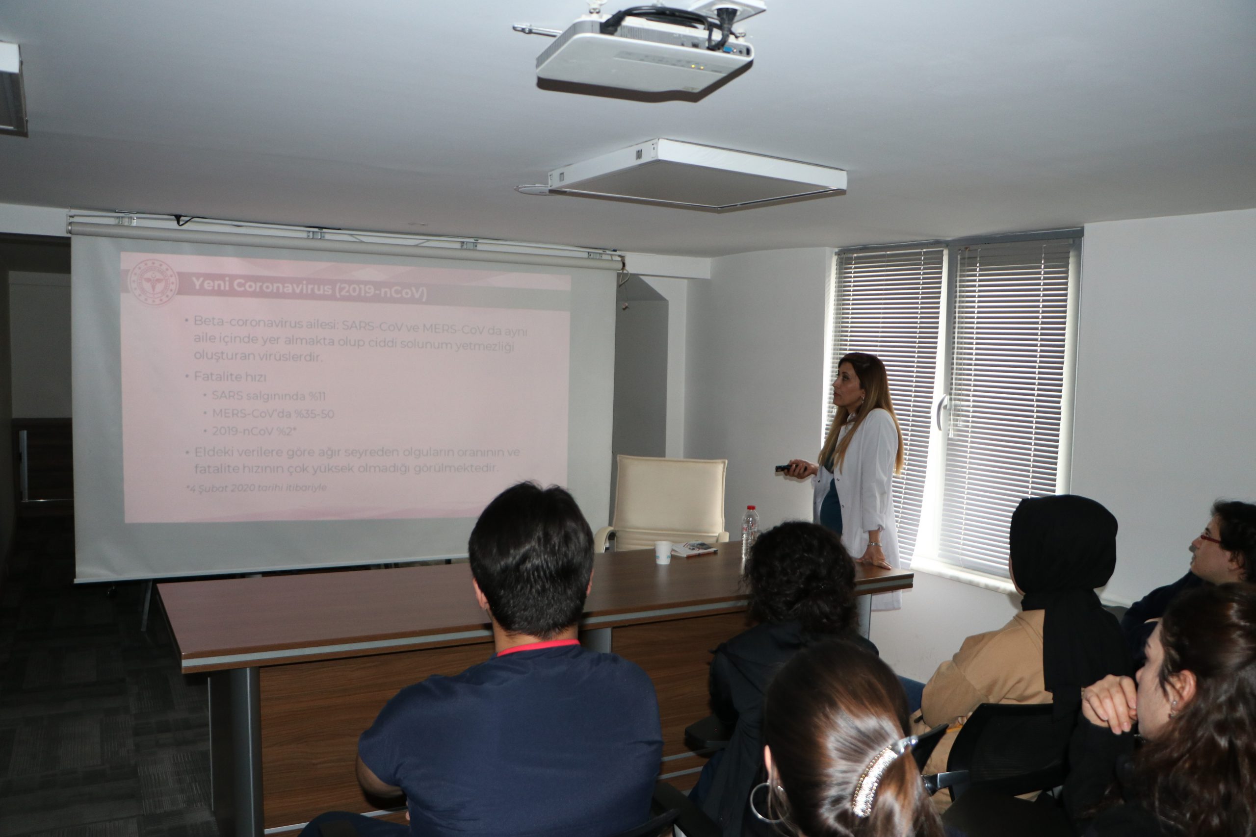 Özel Dünyam Hastanesi’nde ‘Korona virüs’ eğitimi