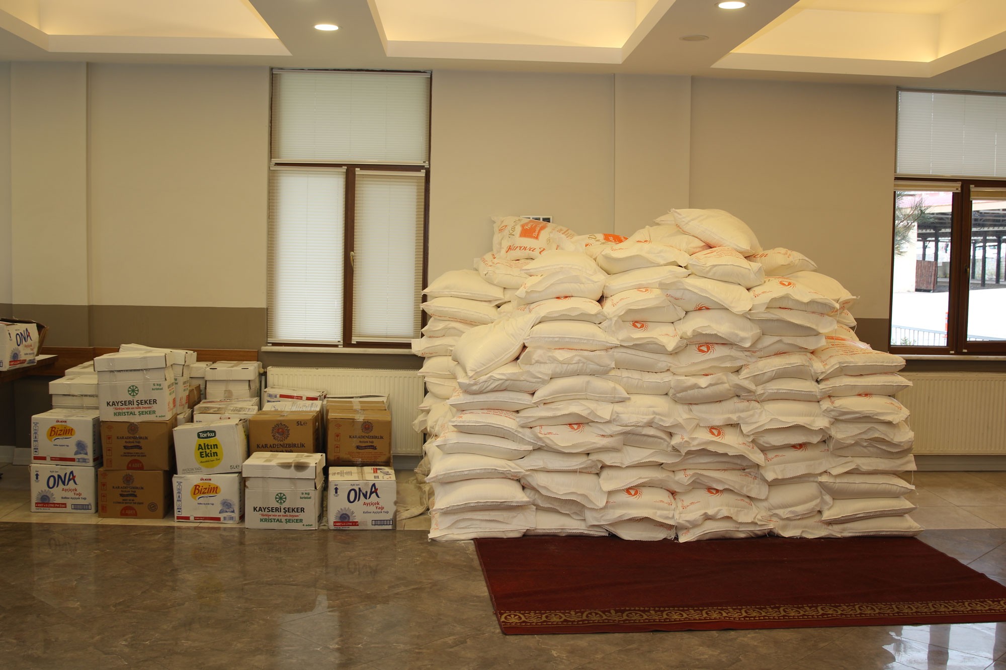 Hacılar’da ihtiyaç sahiplerine destek devam ediyor