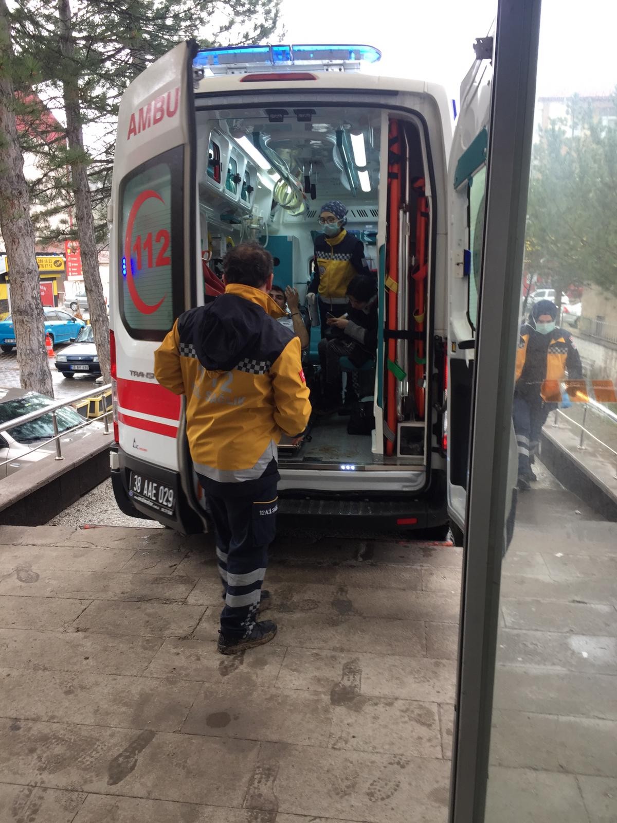 Kayseri’de trafik kazası: 4 yaralı