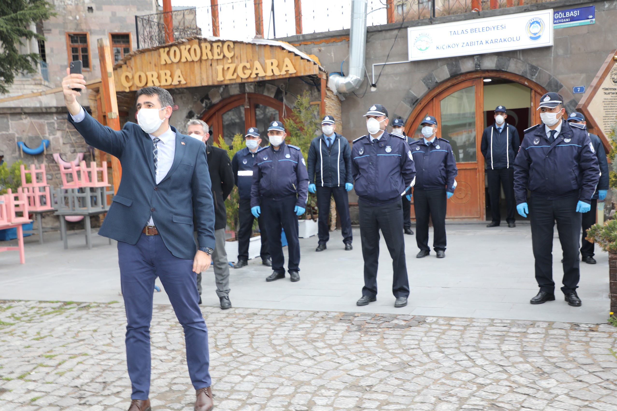 Başkan Yalçın’dan zabıtaya tebrik telefonu