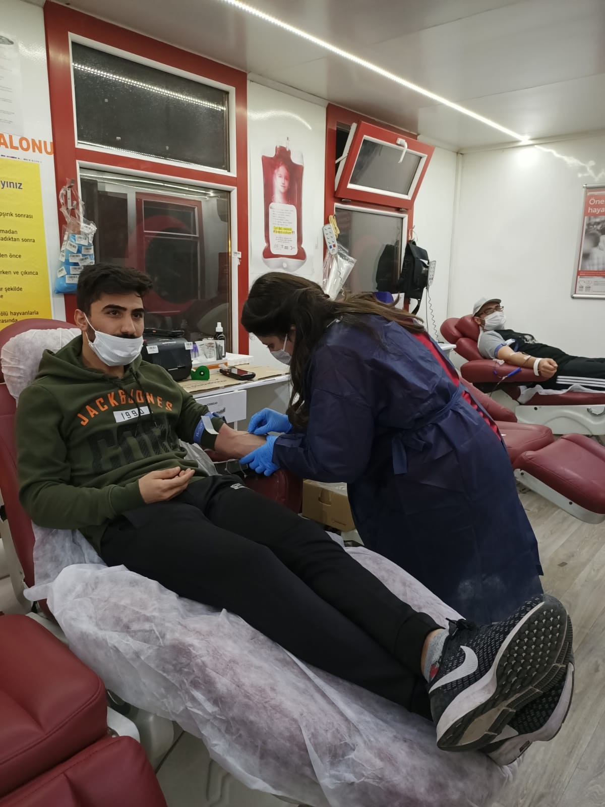 MTTB Kayseri Şubesi ve Yesevi Yardım Hareketi’nden kan bağışı