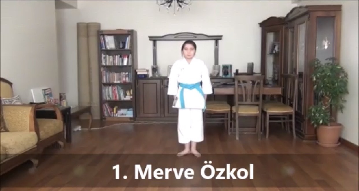 19 Mayıs Atatürk’ü Anma Gençlik ve Spor Bayramı Online Kata Turnuvası tamamlandı