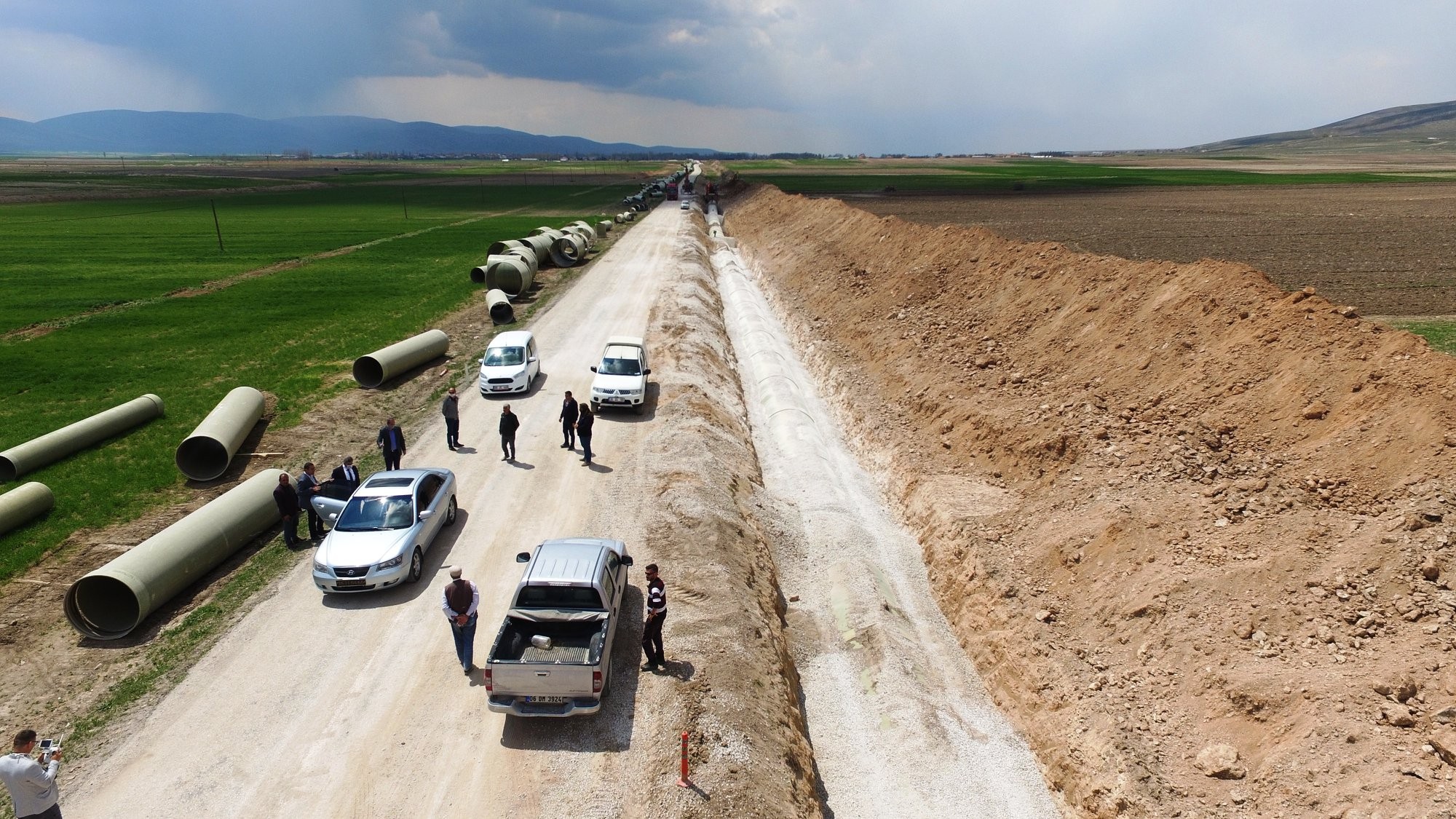Bünyan-Sarıoğlan Ve Elbaşı-Karatay sulama projeleri devam ediyor