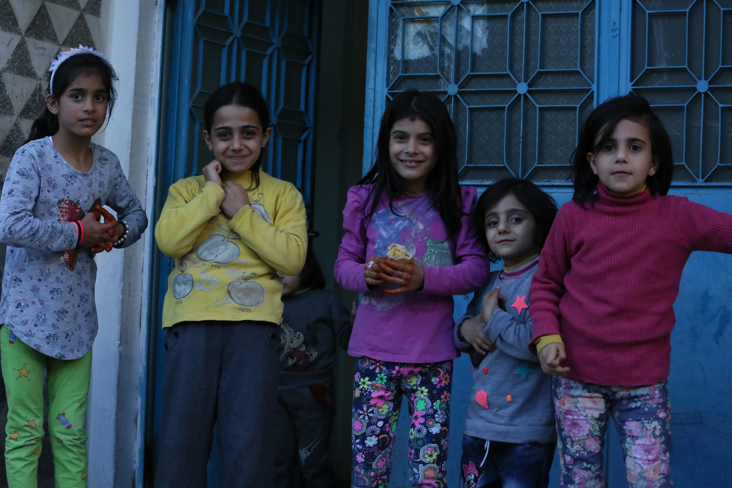 Develi’de Ramazan Bayramında balkonlarda bayram coşkusu