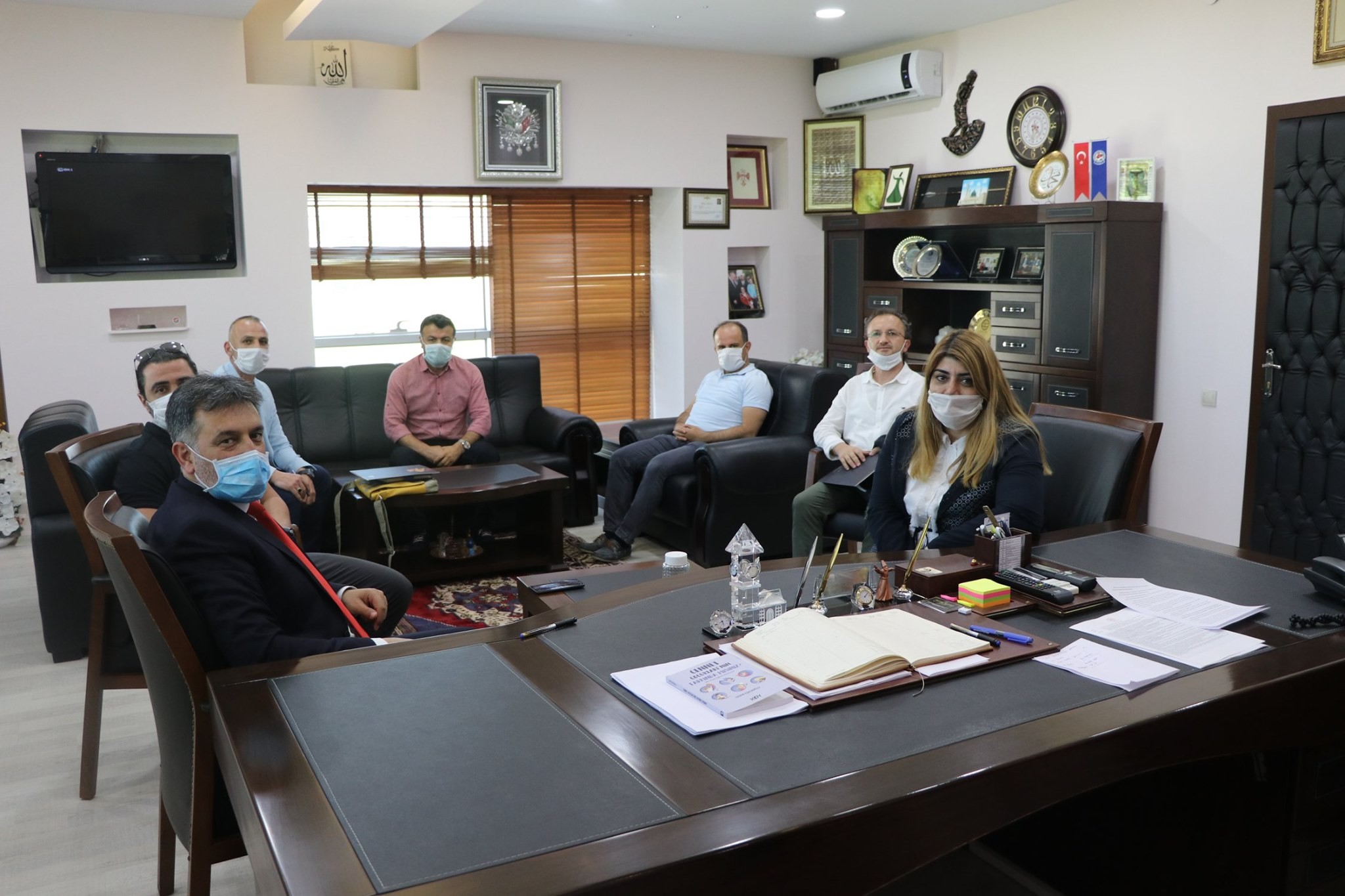 Gözbaşı’dan Eskici’ye ziyaret