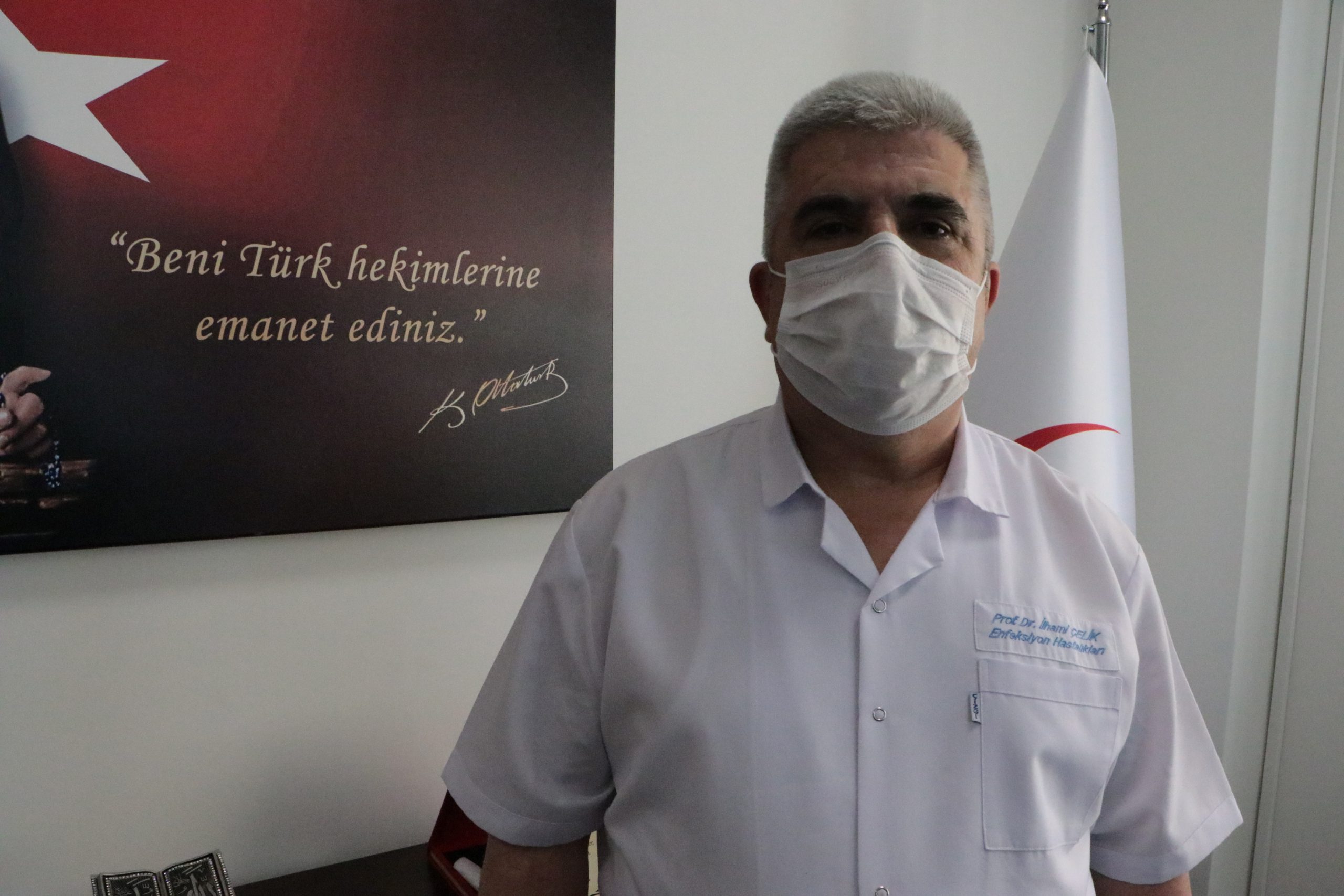 Prof. Dr. İlhami Çelik: “Belki de yaz aylarında virüse hiç rastlamayacağız”