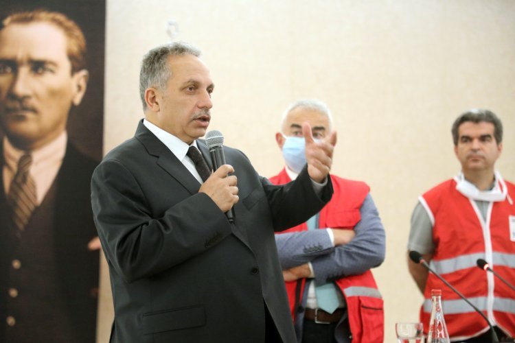 Talas’ta bina görevlilerine ilk yardım eğitimi