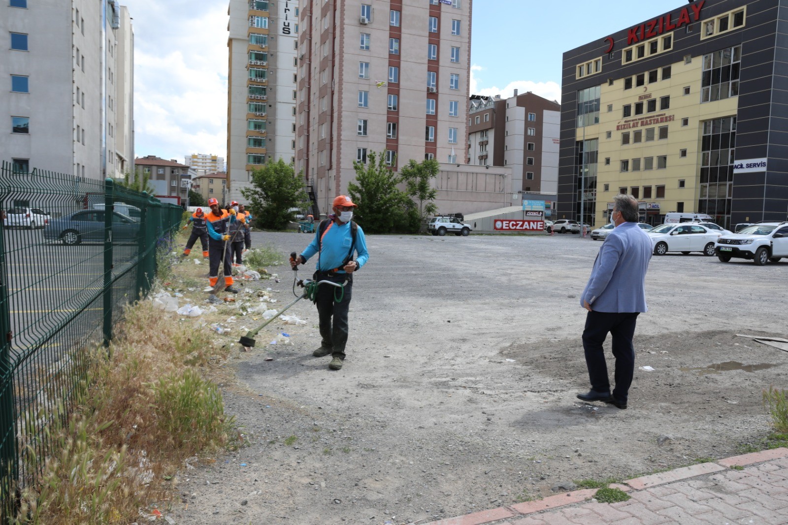 Melikgazi’de şehir merkezi daha düzenli ve temiz olacak
