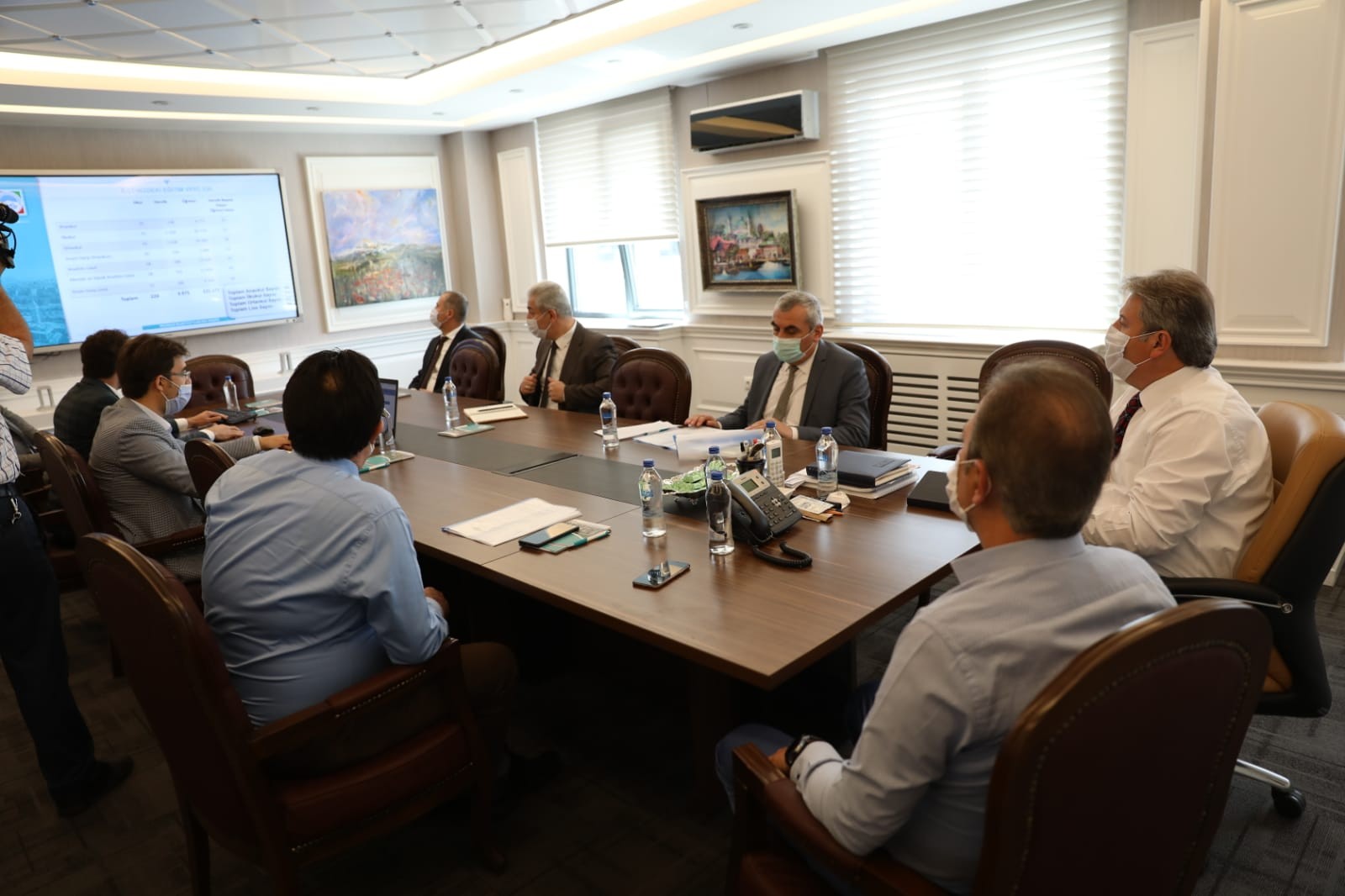 Melikgazi’de eğitim yatırımları masaya yatırıldı