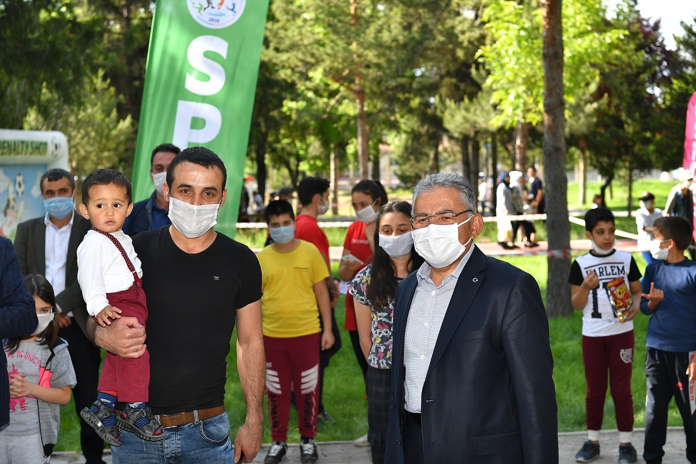 Memduh Başkanla neşeli bir gün