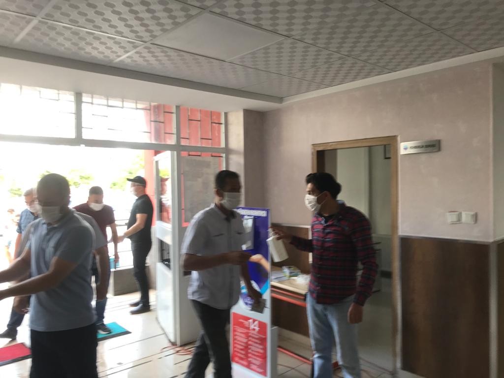 Kayseri’de SRC belgesi sınavının ilk oturumu yapıldı