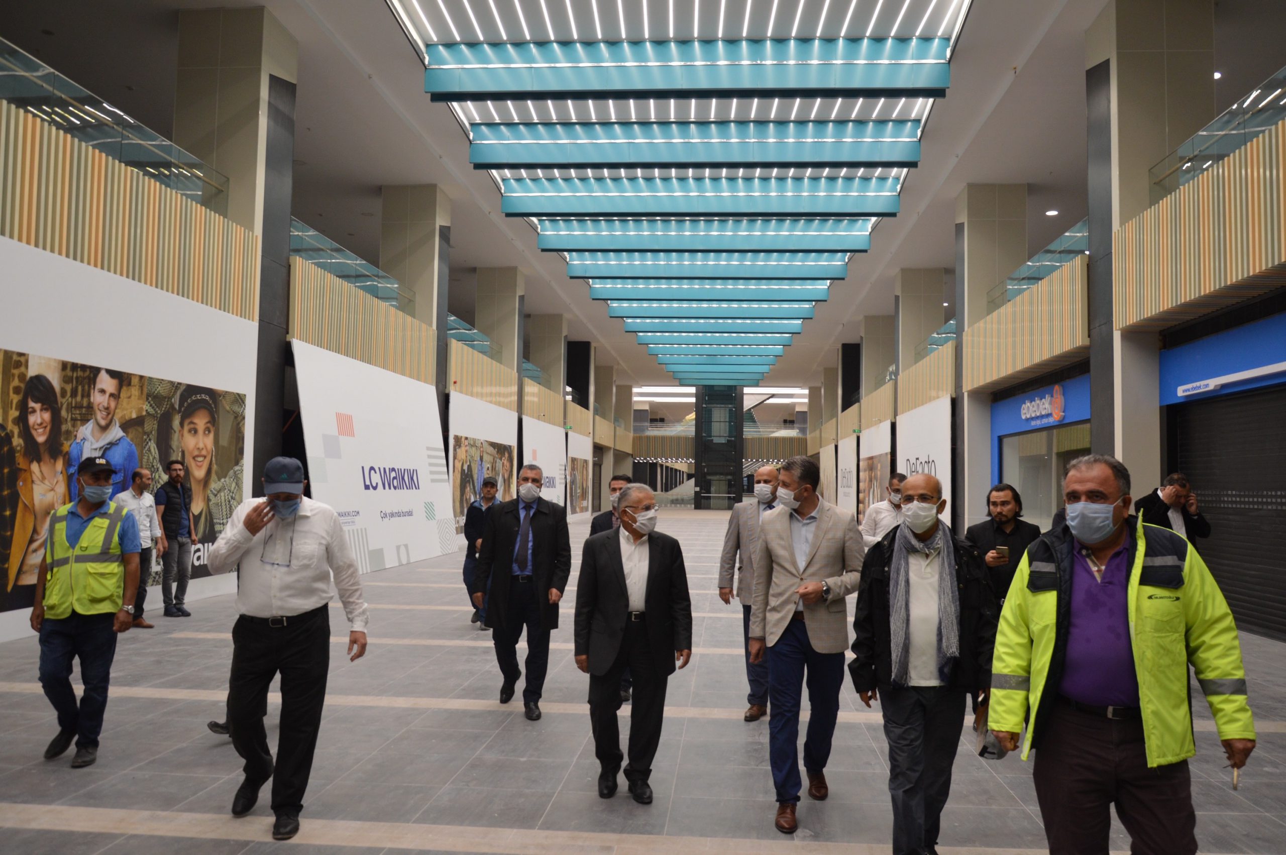 Başkan Büyükkılıç KUMSmall’ı ziyaret etti