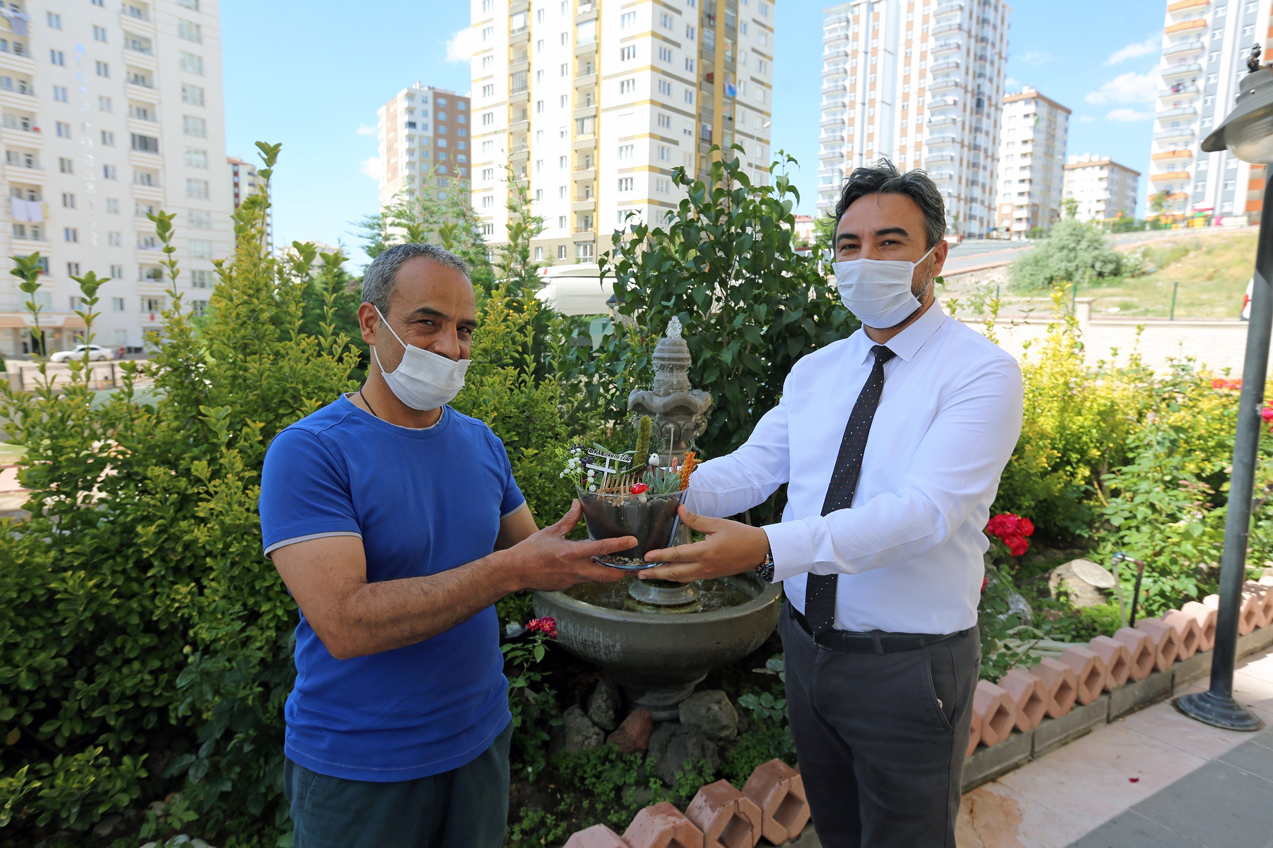 Talas’ta güzel balkon ve bahçelere ödül