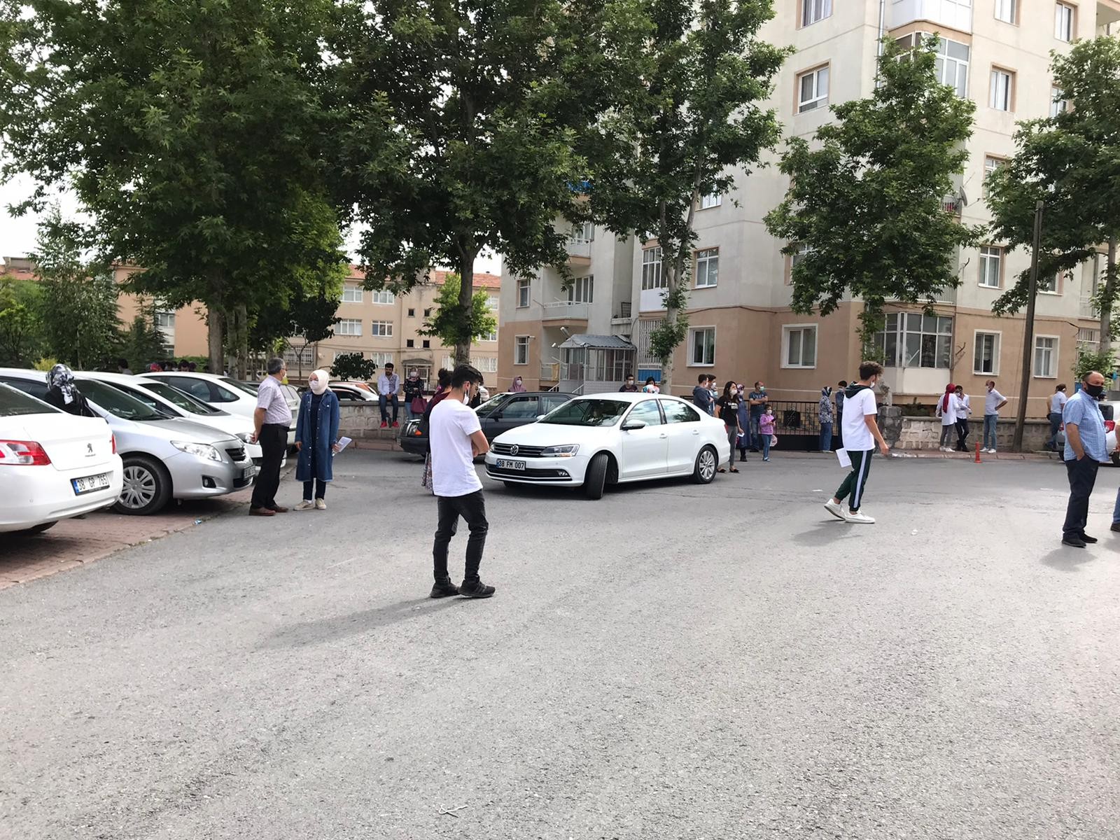 Kayseri’de YKS sınavı başladı