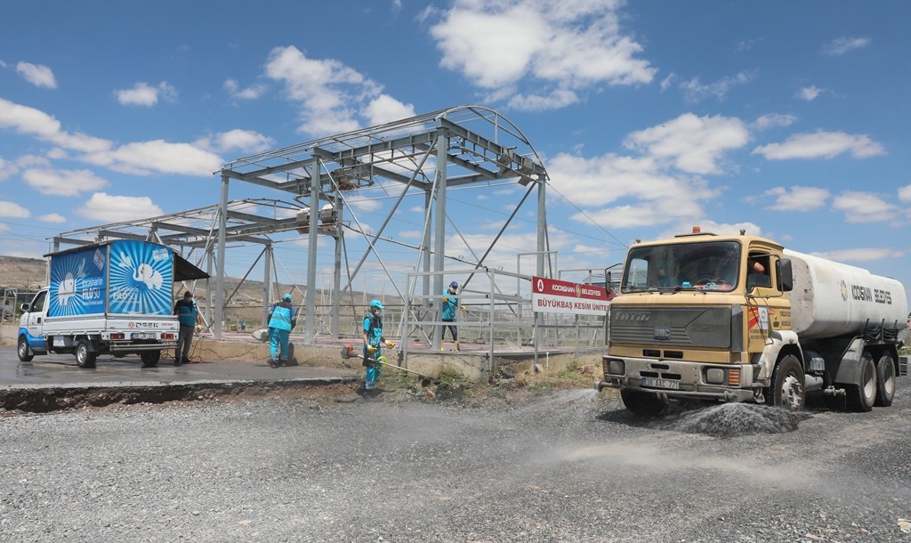 Kocasinan’ın modern kurban kesim ve satış yerleri bayrama hazırlanıyor