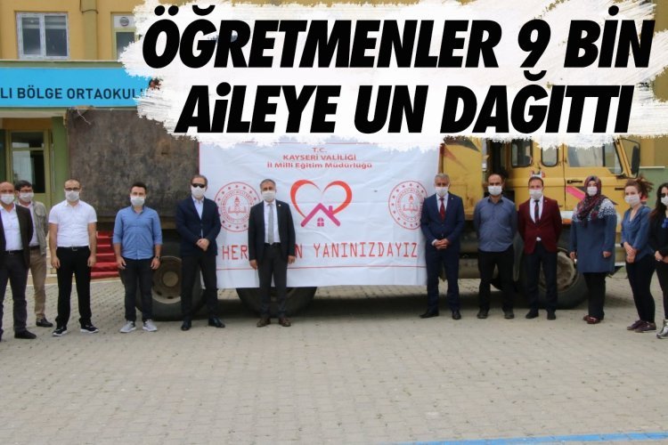Öğretmenler pandemi sürecinde gönülleri fethetti