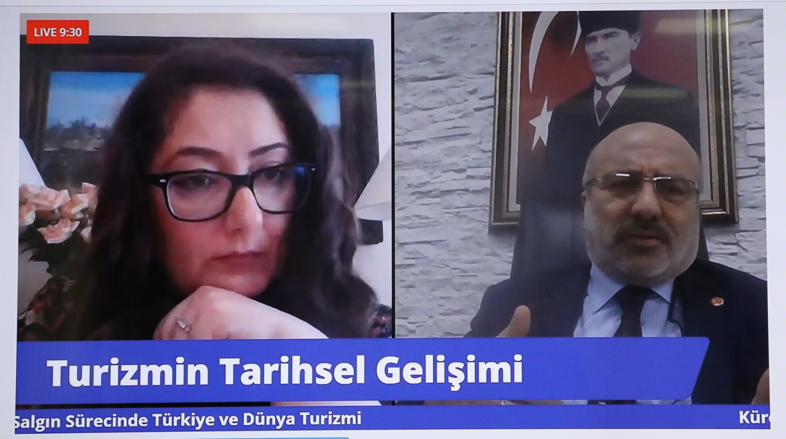 Kayseri Üniversitesi Rektörü Karamustafa, turizmi anlattı