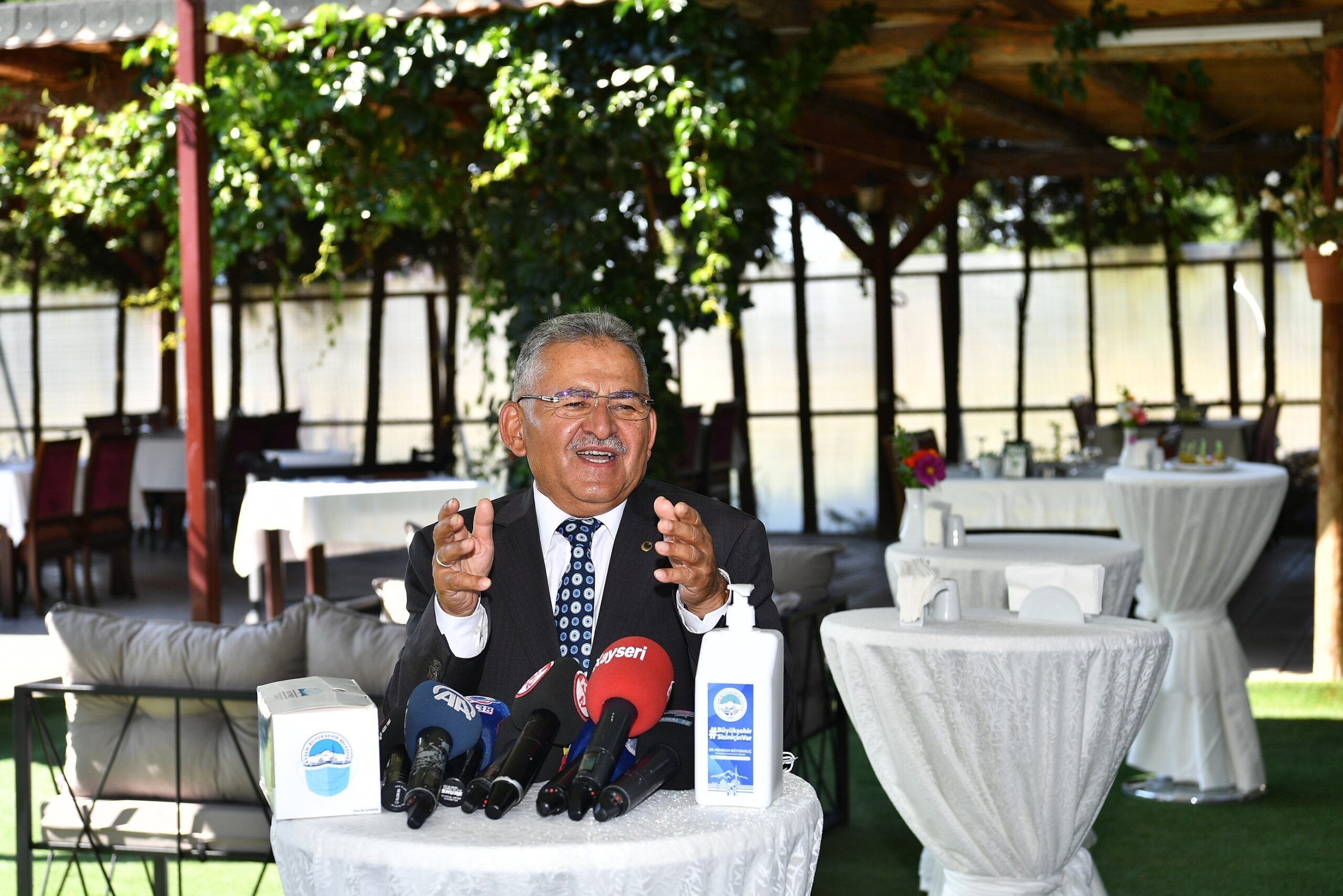 Başkan Büyükkılıç hijyen sertifika törenine katıldı