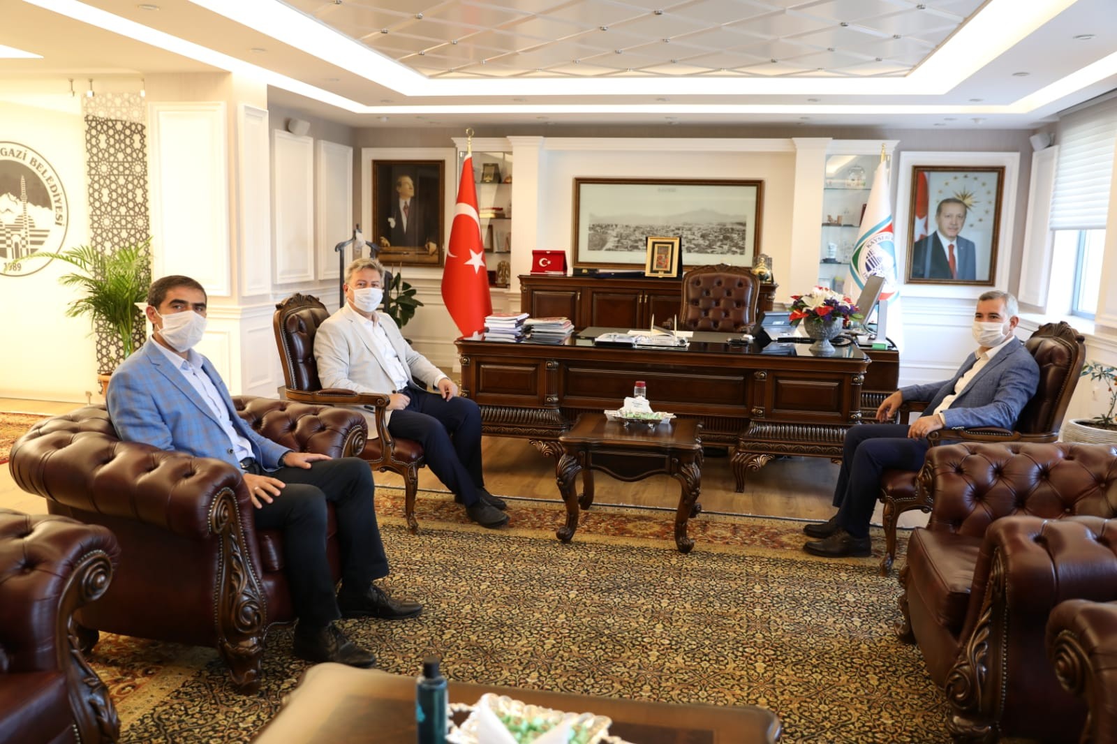 Yeşilyurt Belediye Başkanı Melikgazi’de