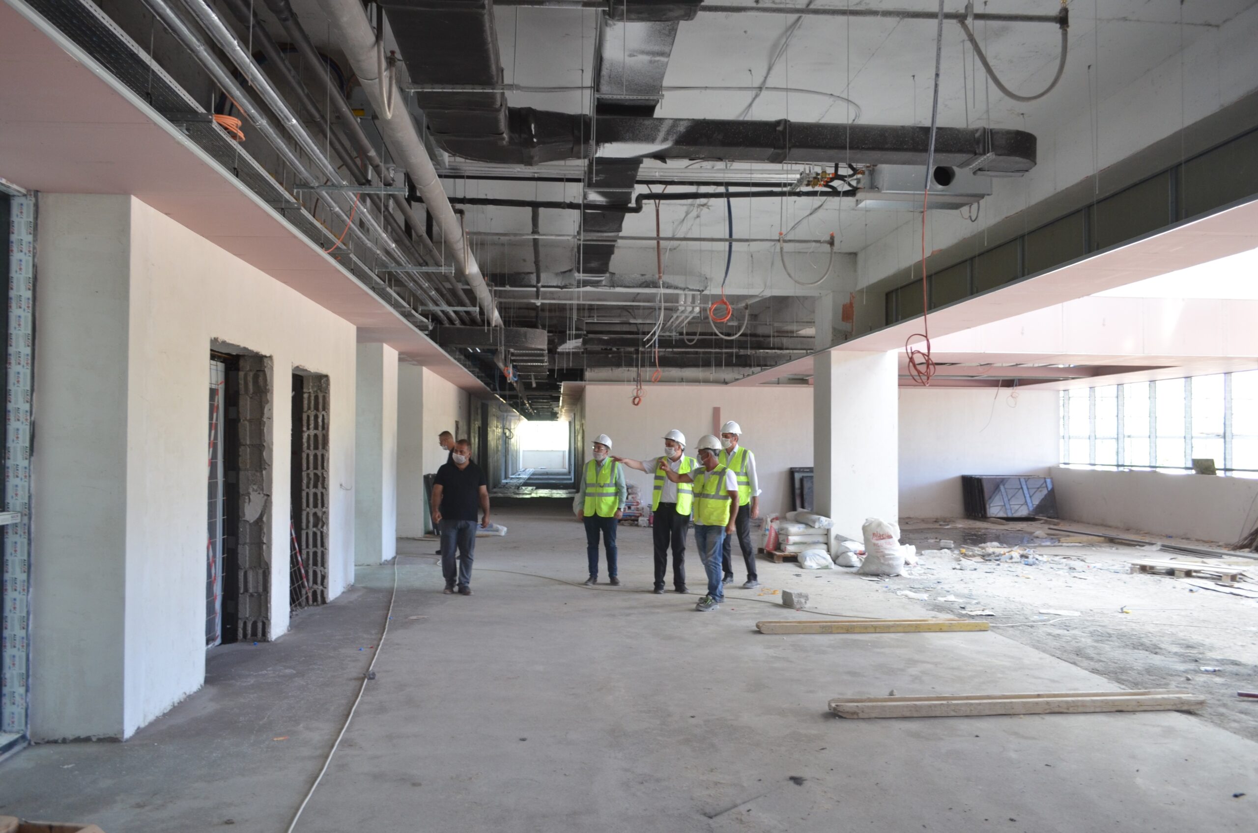 BÜNYAN YENİ DEVLET HASTANESİ İNŞAATI SÜRÜYOR