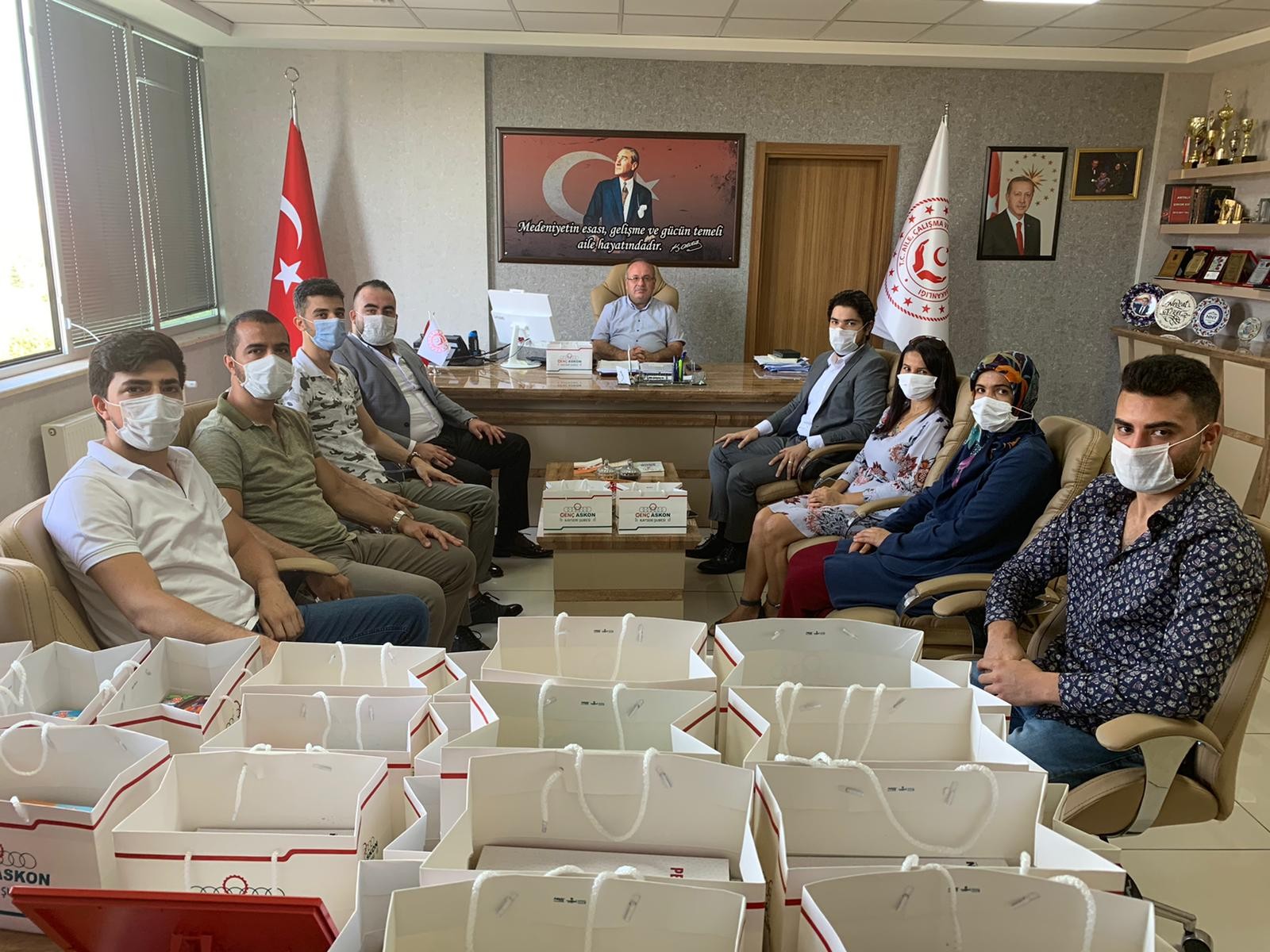 GENÇ ASKON’DAN ANLAMLI YARDIM