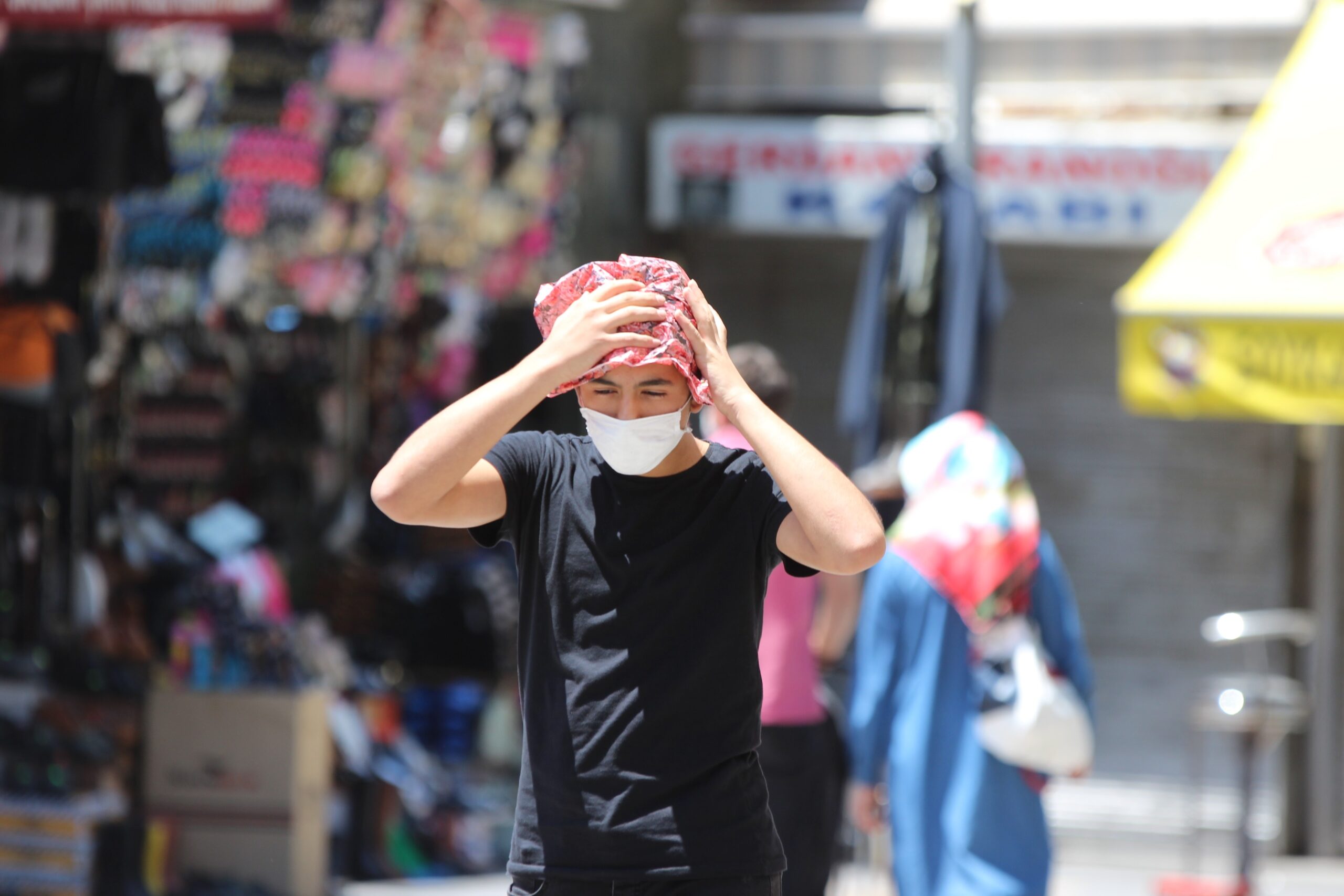 Kayseri’de termometreler 39 dereceyi gösterdi