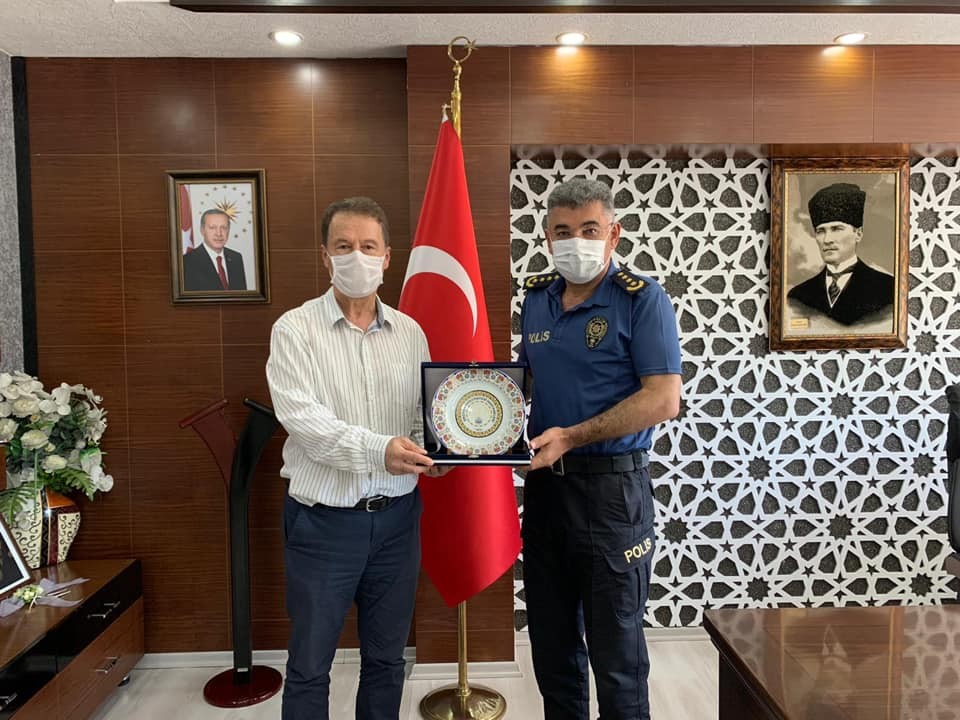 Başhekim Prof.Dr.Taşdemir, İl Emniyet Müdürü’nü ziyaret etti