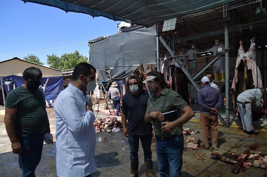 İL TARIM VE ORMAN MÜDÜRLÜĞÜ KURBAN BAYRAMI’NDA DENETİMLERİNİ HIZ KESMEDEN SÜRDÜRDÜ