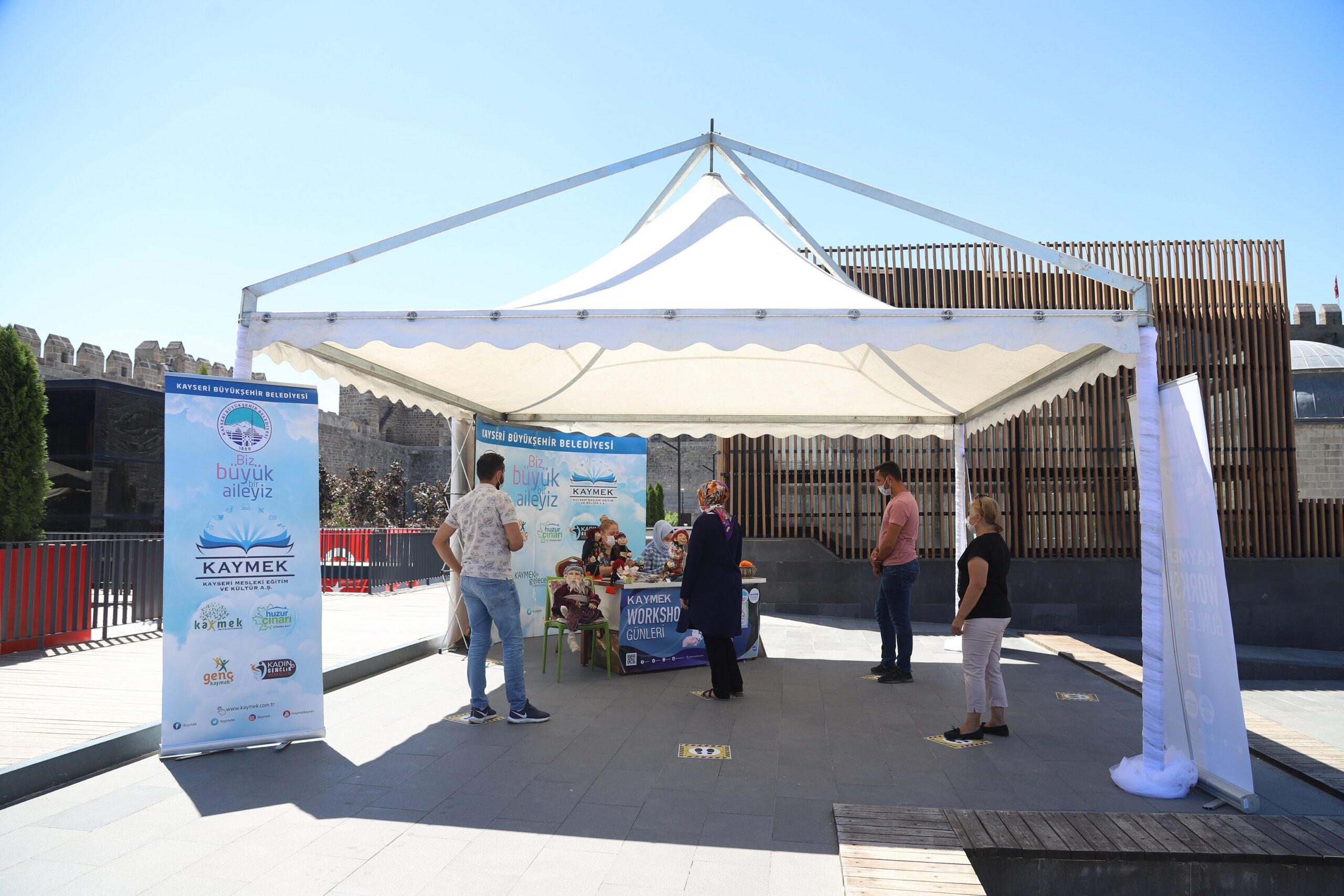 Kayseri Kalesi’nde Workshop günleri