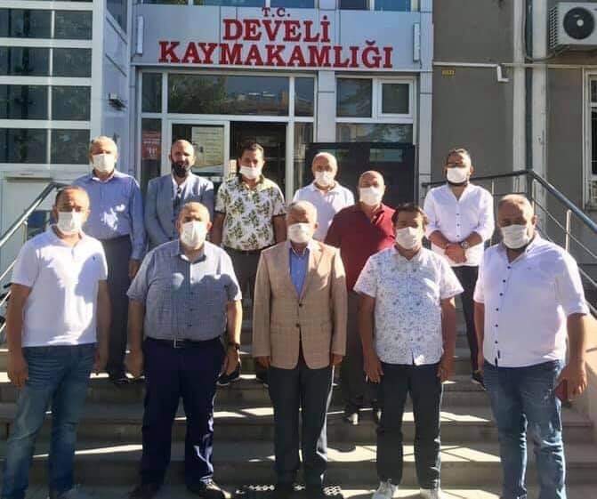 Dernek başkanlarından Kaymakam Duru’ya ziyaret