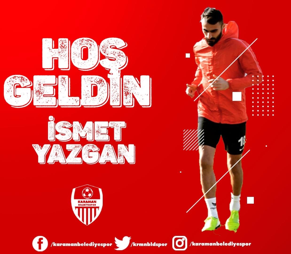 İsmet Yazgan Karaman Belediyespor’da