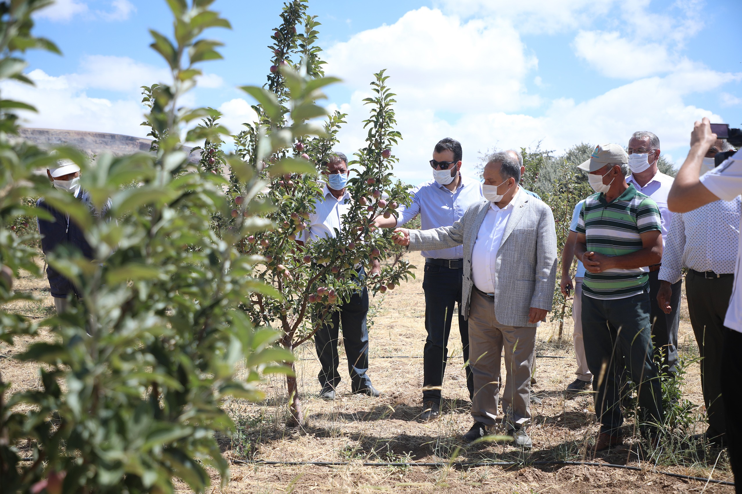 Başkan Yalçın’dan bilinçli tarım teşviki