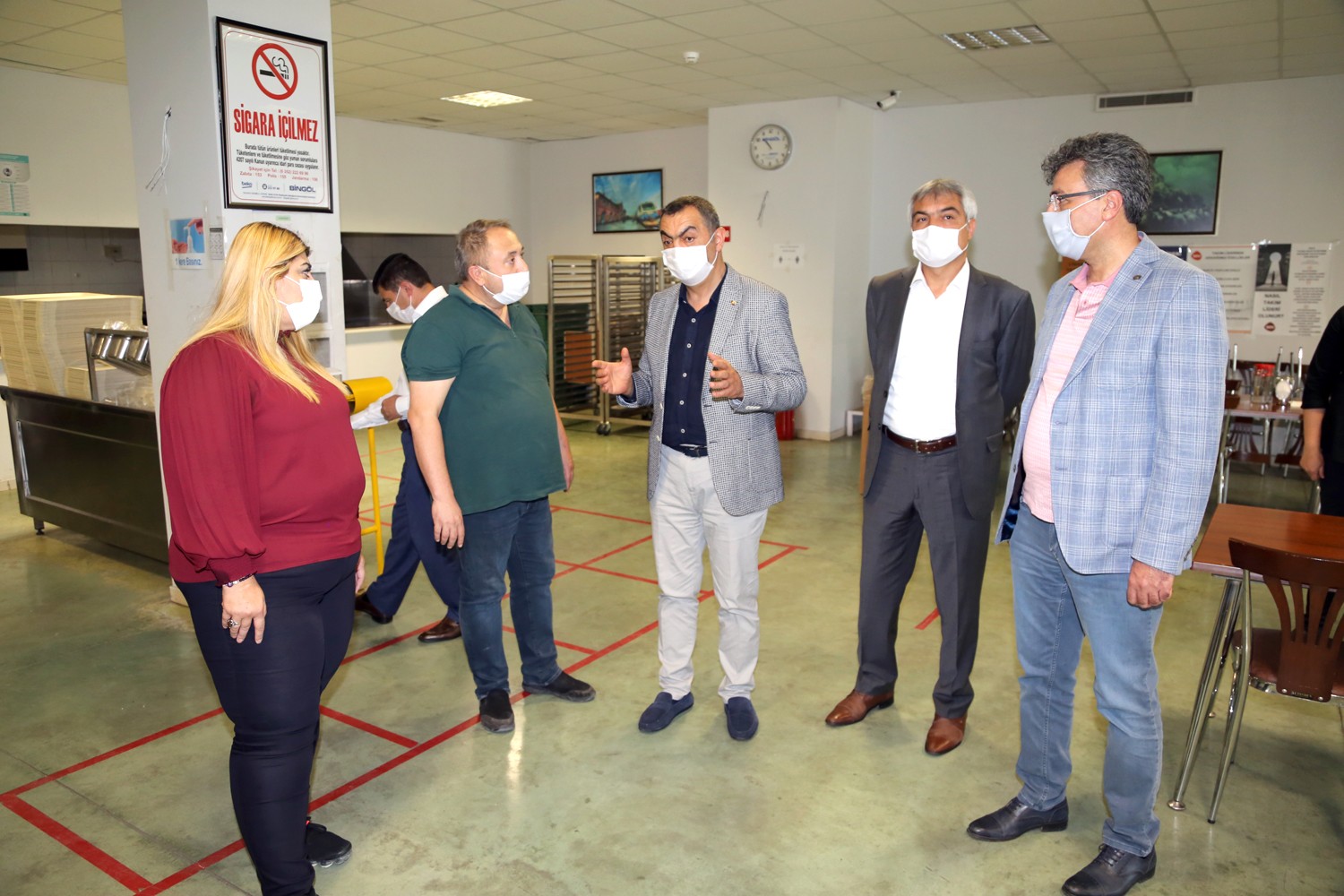 Başkan Büyüksimitci: “Şartlar ne olursa olsun üretimin aksamaması lazım”