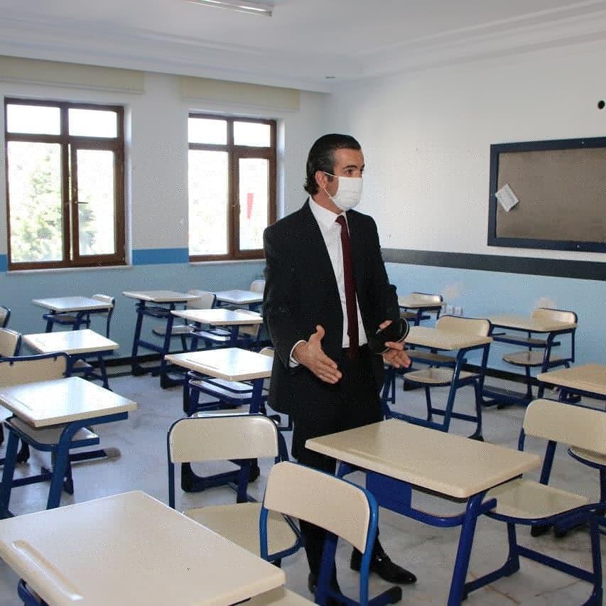 Özel okullardaki hijyen ve alınması gereken önlemler yerinde incelendi