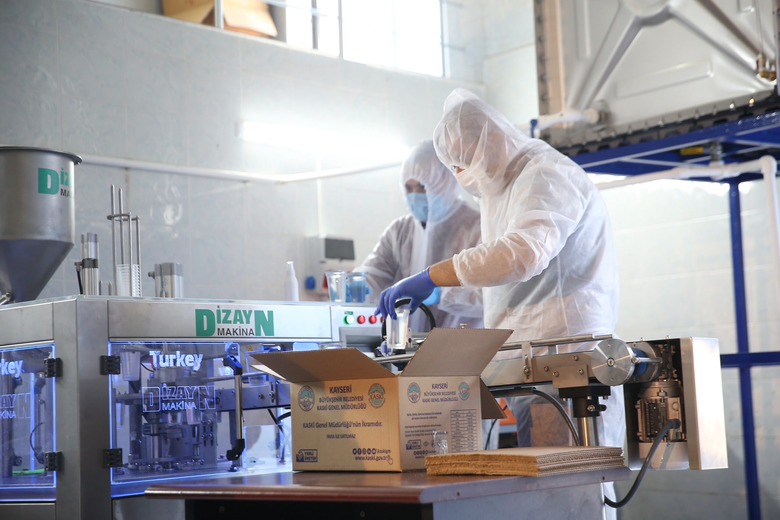 Karantinadaki hastalara Büyükkılıç’ın talimatıyla su dağıtımı başladı