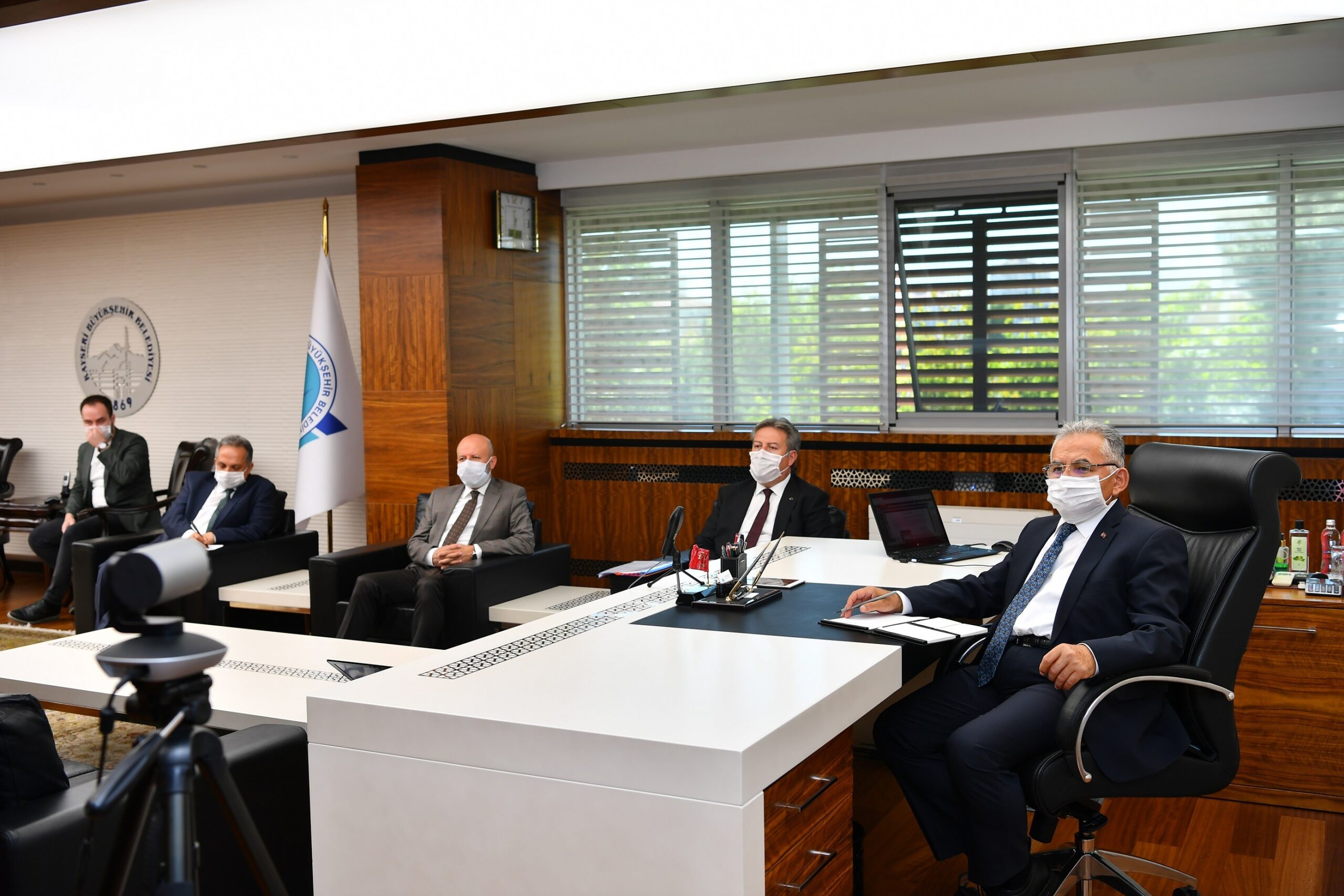 Başkanlar ‘Pandemi Toplantısı’na birlikte katıldı