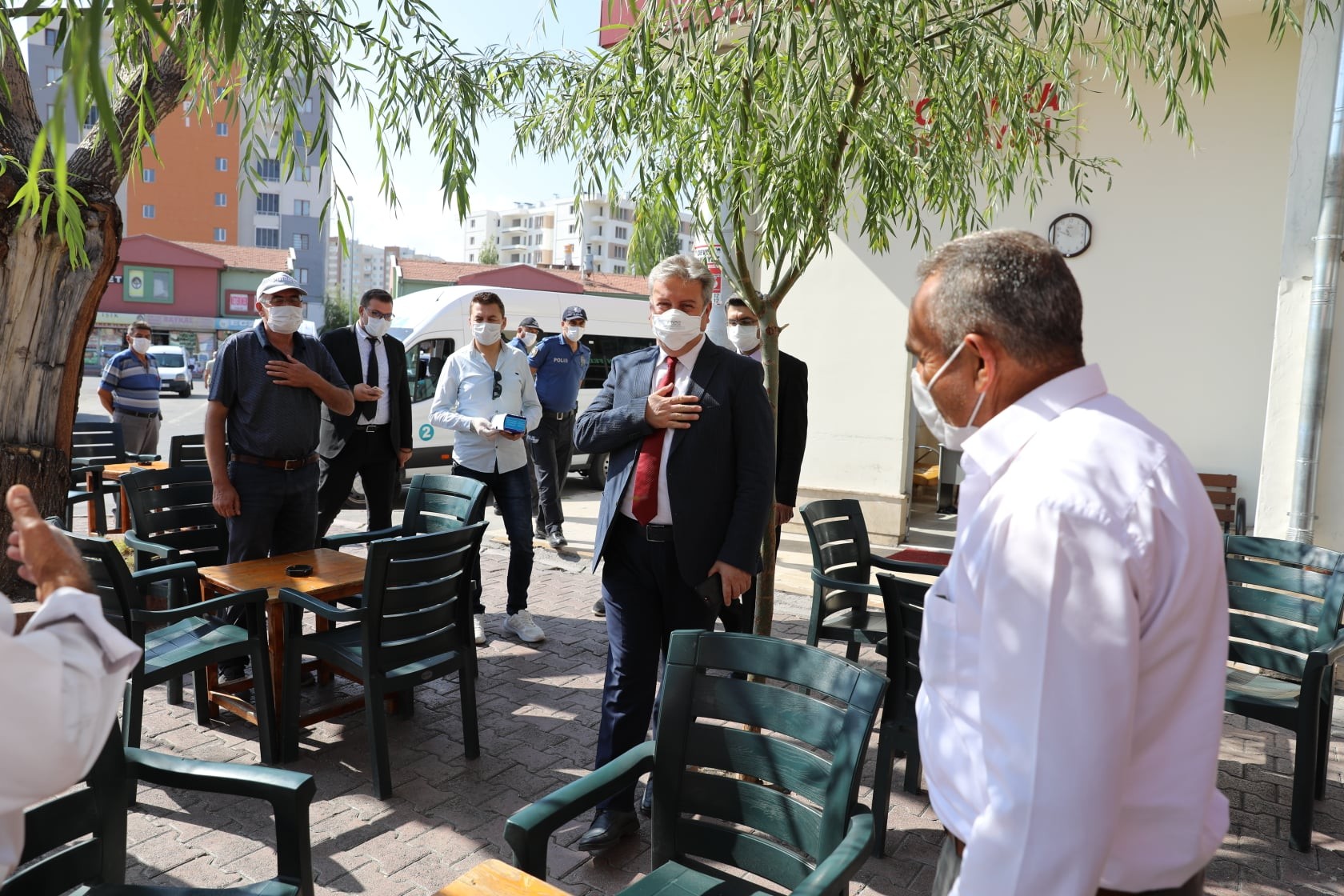 Melikgazi’de maske, sosyal mesafe ve hijyen denetimi tam not aldı