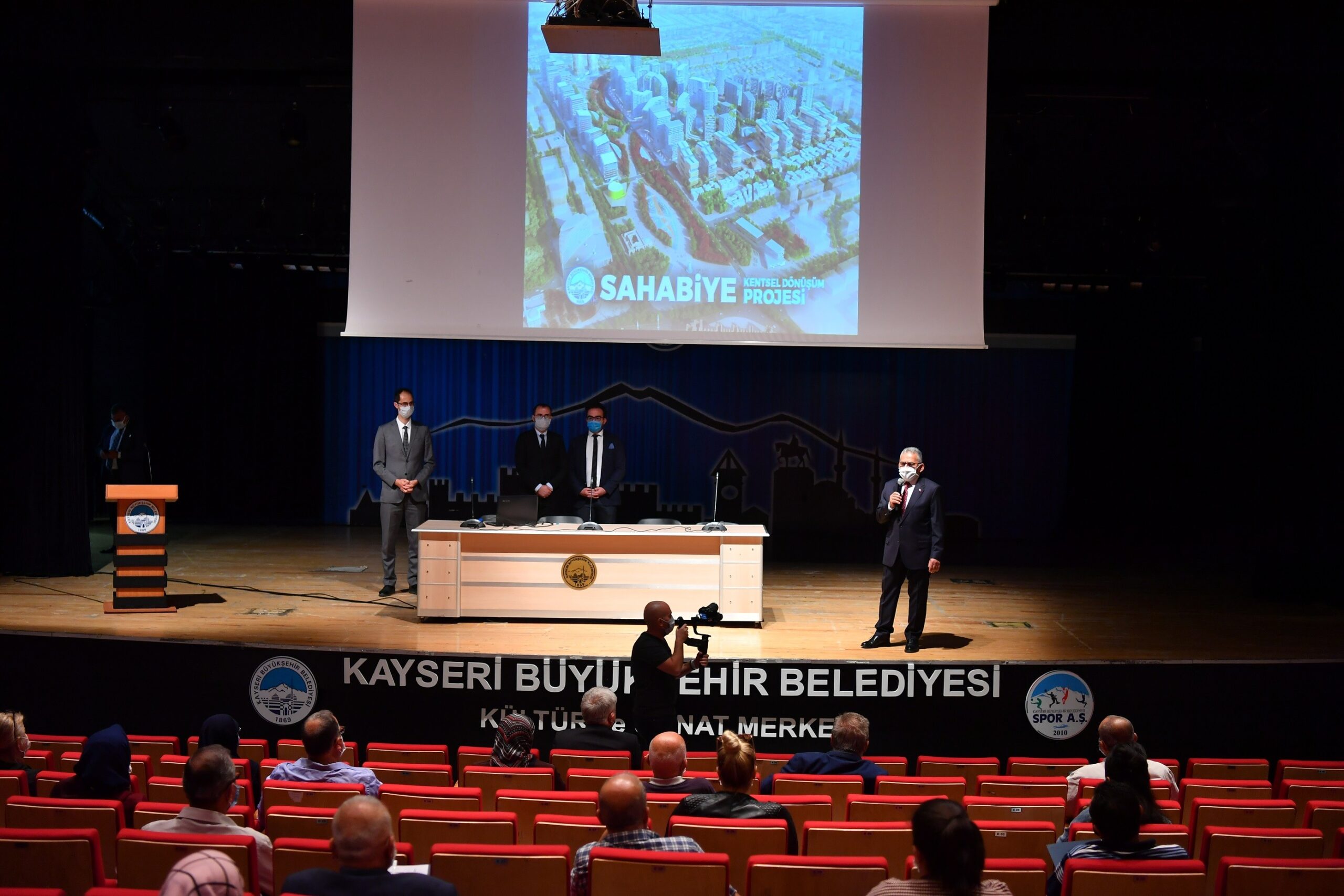 Başkan Büyükkılıç, Sahabiye Projesi’nin hak sahipleriyle bir araya geldi