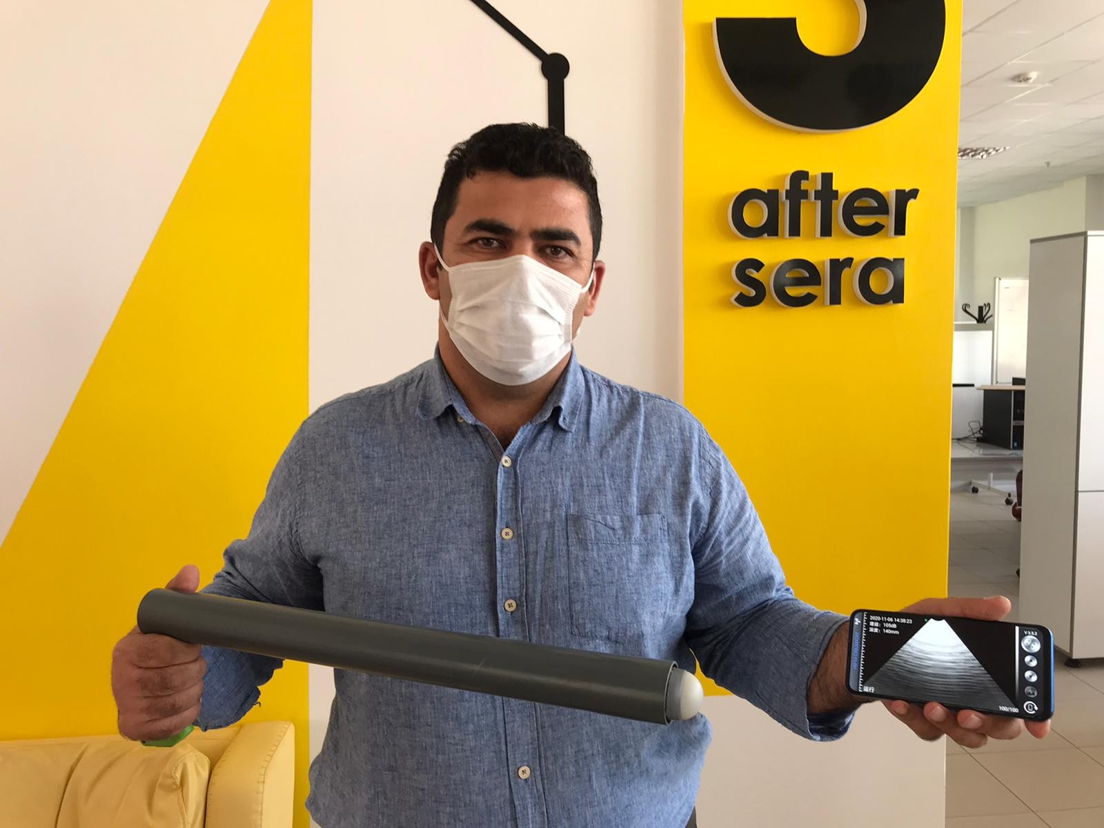 Veteriner hekimden meslektaşlarının işini kolaylaştıracak ultrason cihazı