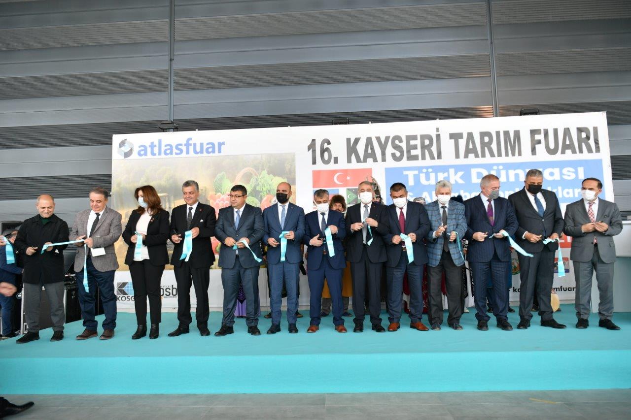 16. TARIM FUARI KAYSERİ OSB’DE AÇILDI