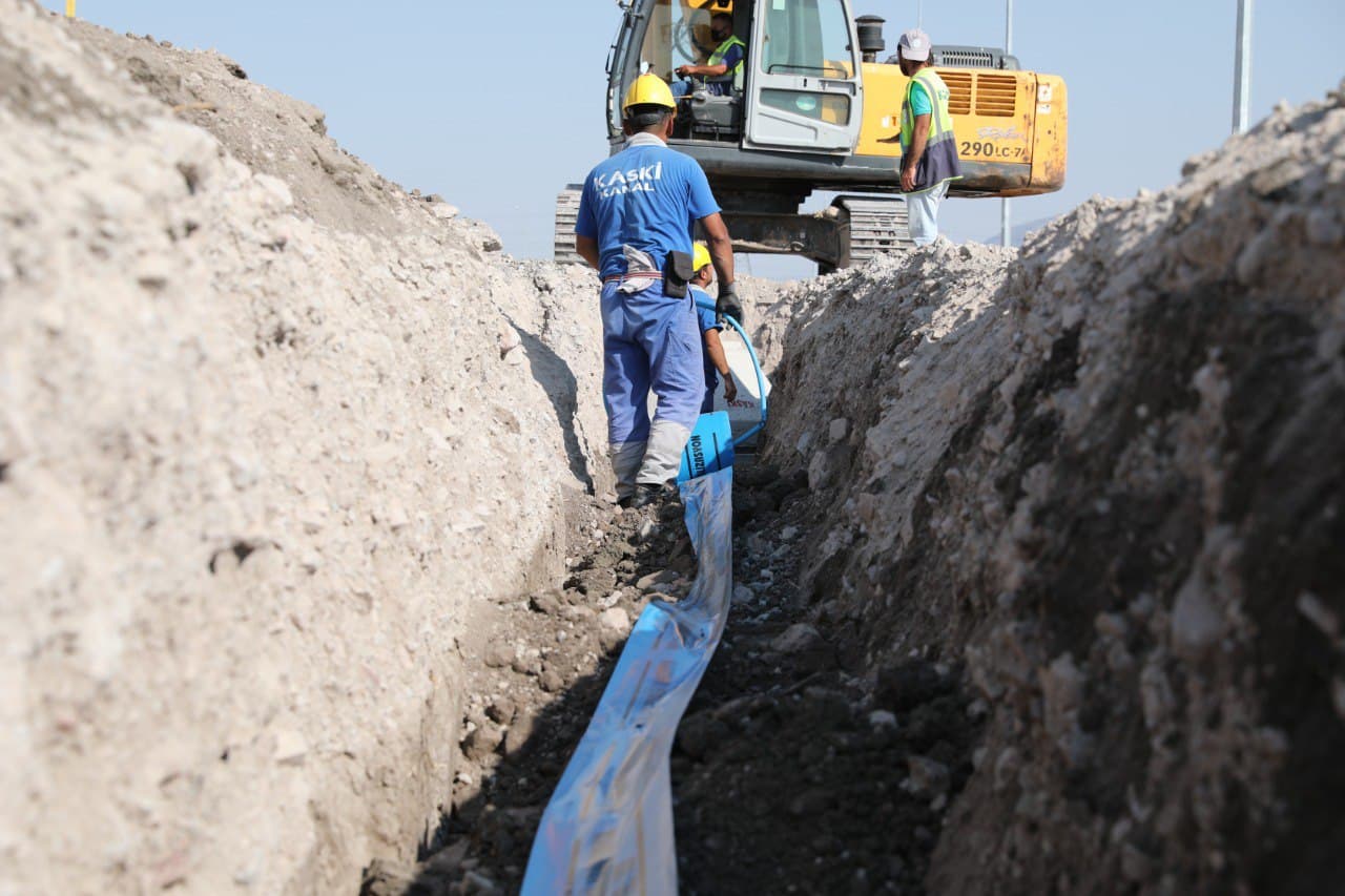 KASKİ’DEN SARIZ İLÇESİNE 3 MİLYON 258 BİN TL’LİK YATIRIM