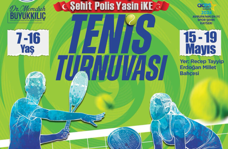Spor A.Ş.’den 19 Mayıs’a Özel Tenis Turnuvası Düzenlenecek