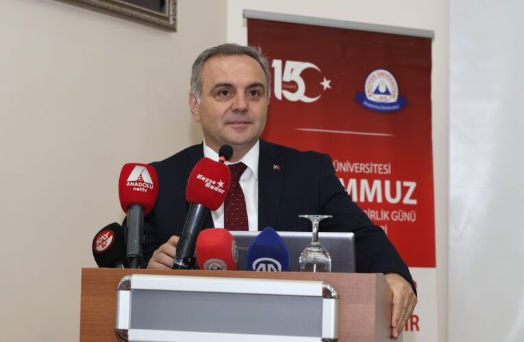 “Ulusal Güvenlik Perspektifinden FETÖ’nün Analizi” Konulu Konferans ERÜ’de Düzenlendi